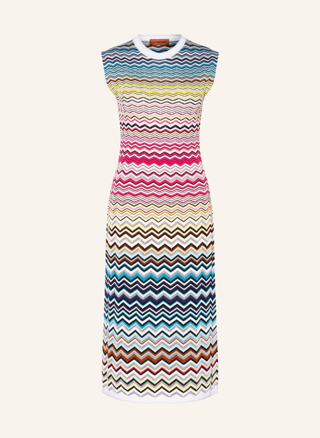 MISSONI Kleid, Farbe: BLAU/ PINK/ GELB (Bild 1)