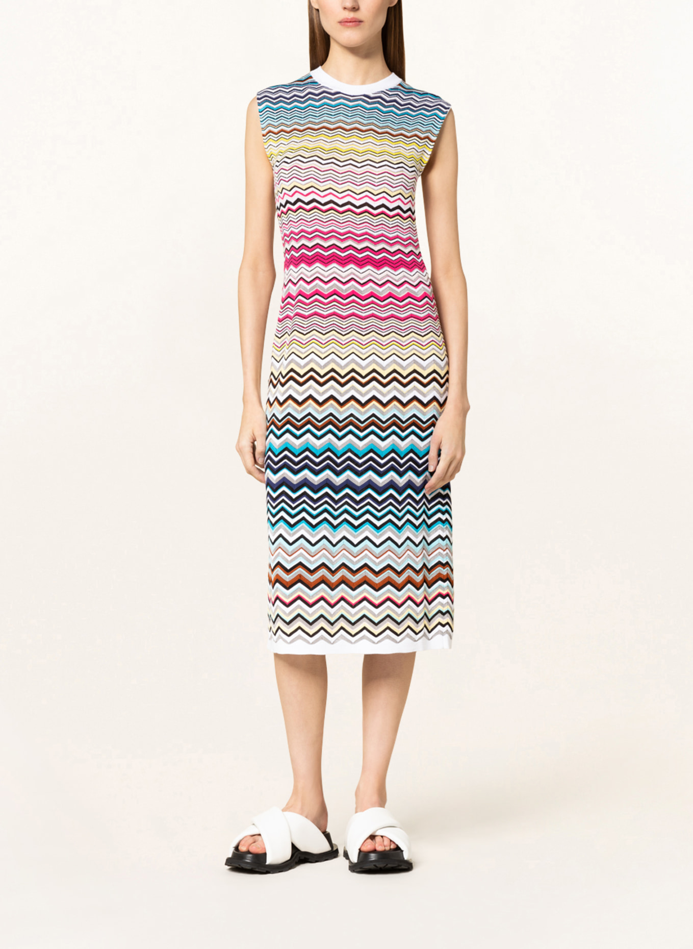 MISSONI Kleid, Farbe: BLAU/ PINK/ GELB (Bild 2)