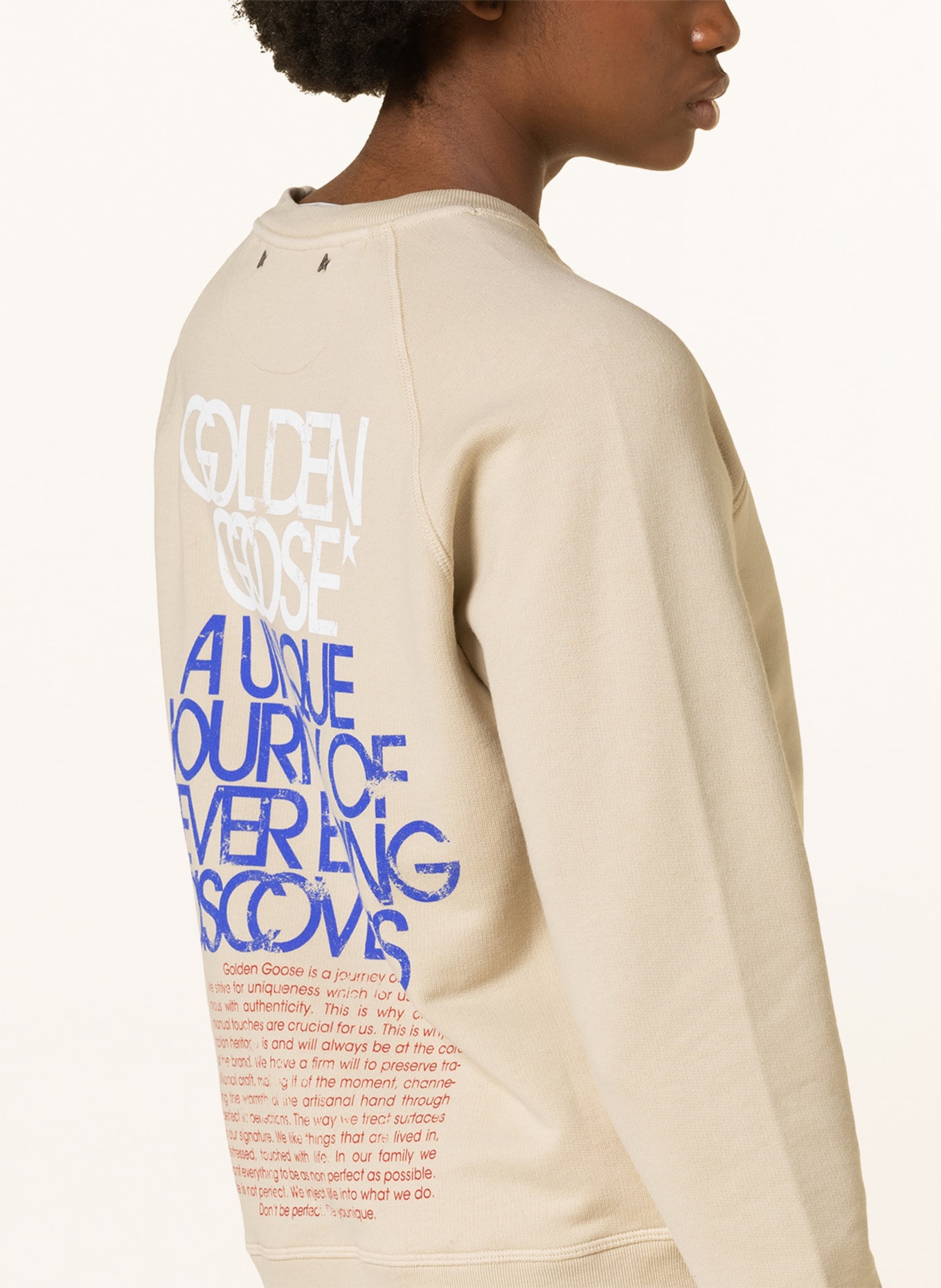 GOLDEN GOOSE Sweatshirt, Color: BEIGE (Image 4)