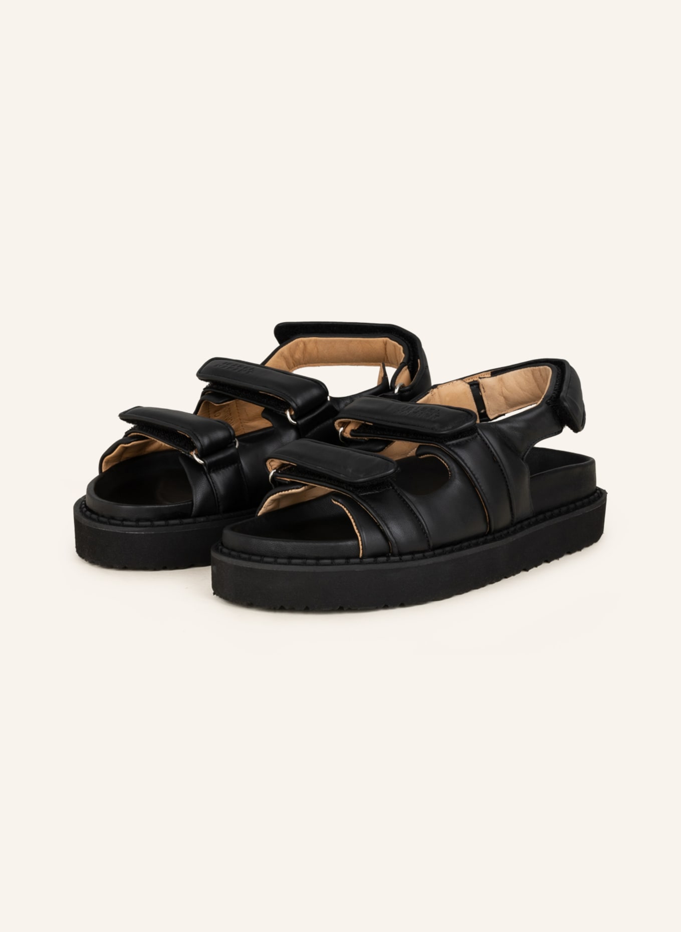 ISABEL MARANT Platform sandals MADEE, Color: BLACK (Image 1)