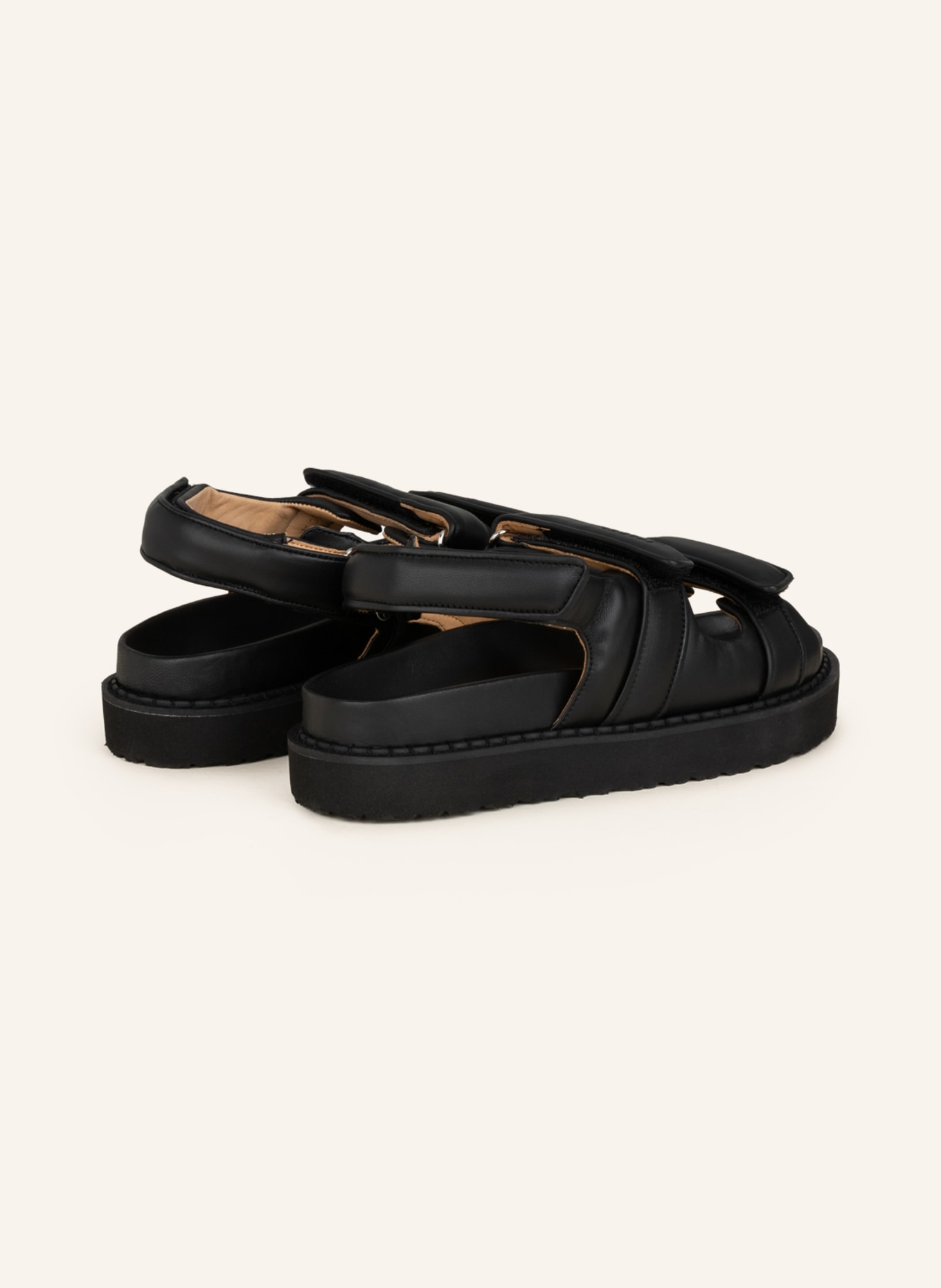 ISABEL MARANT Platform sandals MADEE, Color: BLACK (Image 2)