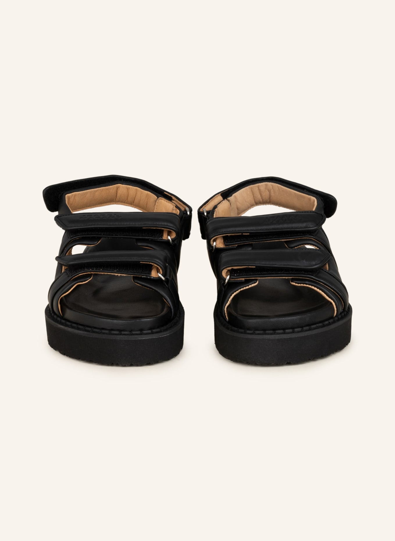 ISABEL MARANT Platform sandals MADEE, Color: BLACK (Image 3)