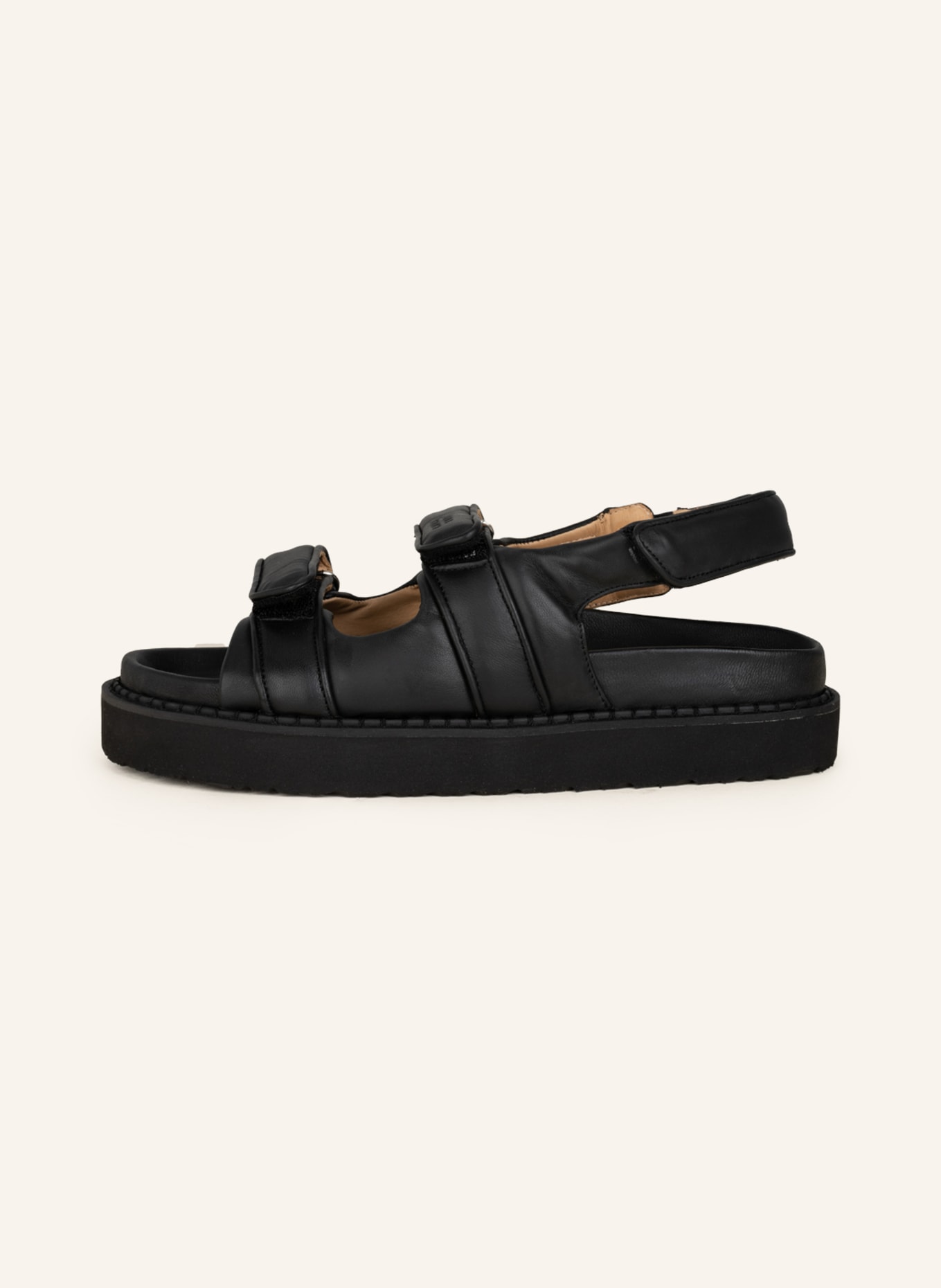 ISABEL MARANT Platform sandals MADEE, Color: BLACK (Image 4)