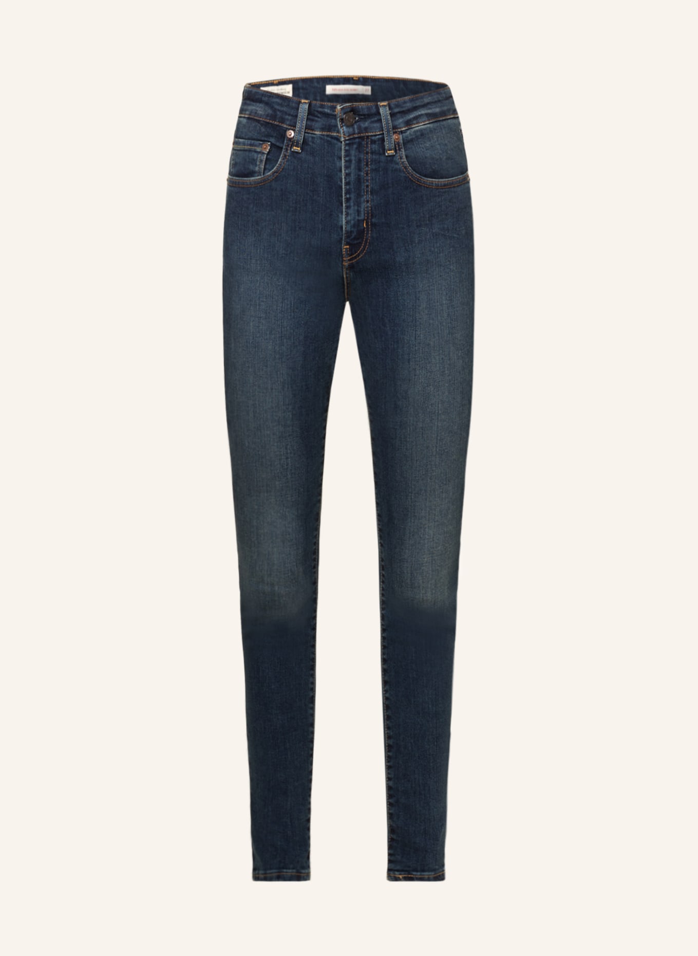 Levi's® Skinny Jeans 721 HIGH RISE SKINNY, Farbe: 93 Dark Indigo - Worn In (Bild 1)