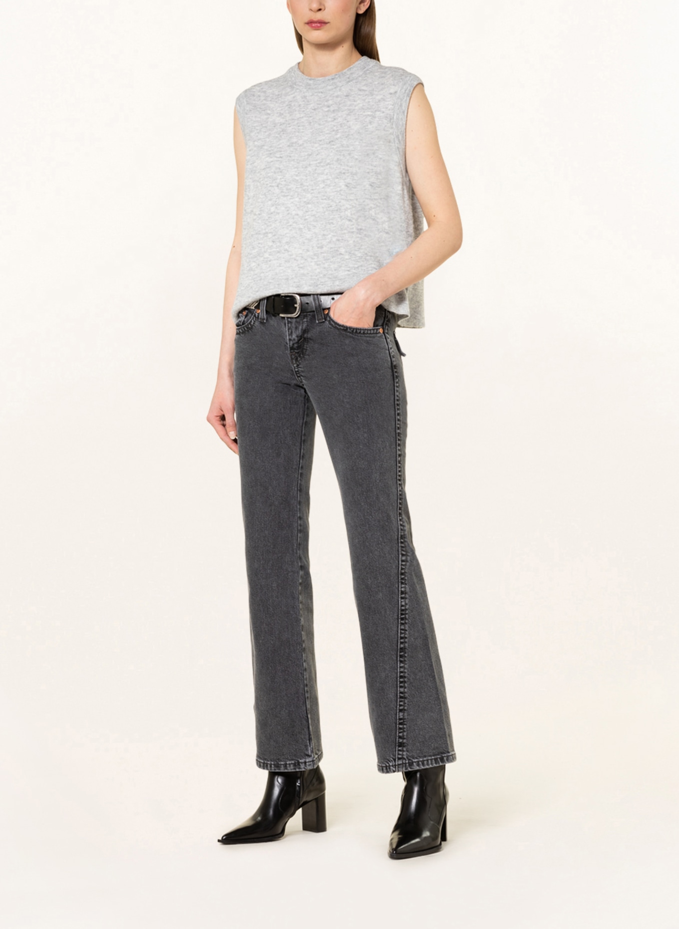 Levi's® Bootcut Jeans NOUGHTIES BOOTCUT, Farbe: DUNKELGRAU (Bild 2)