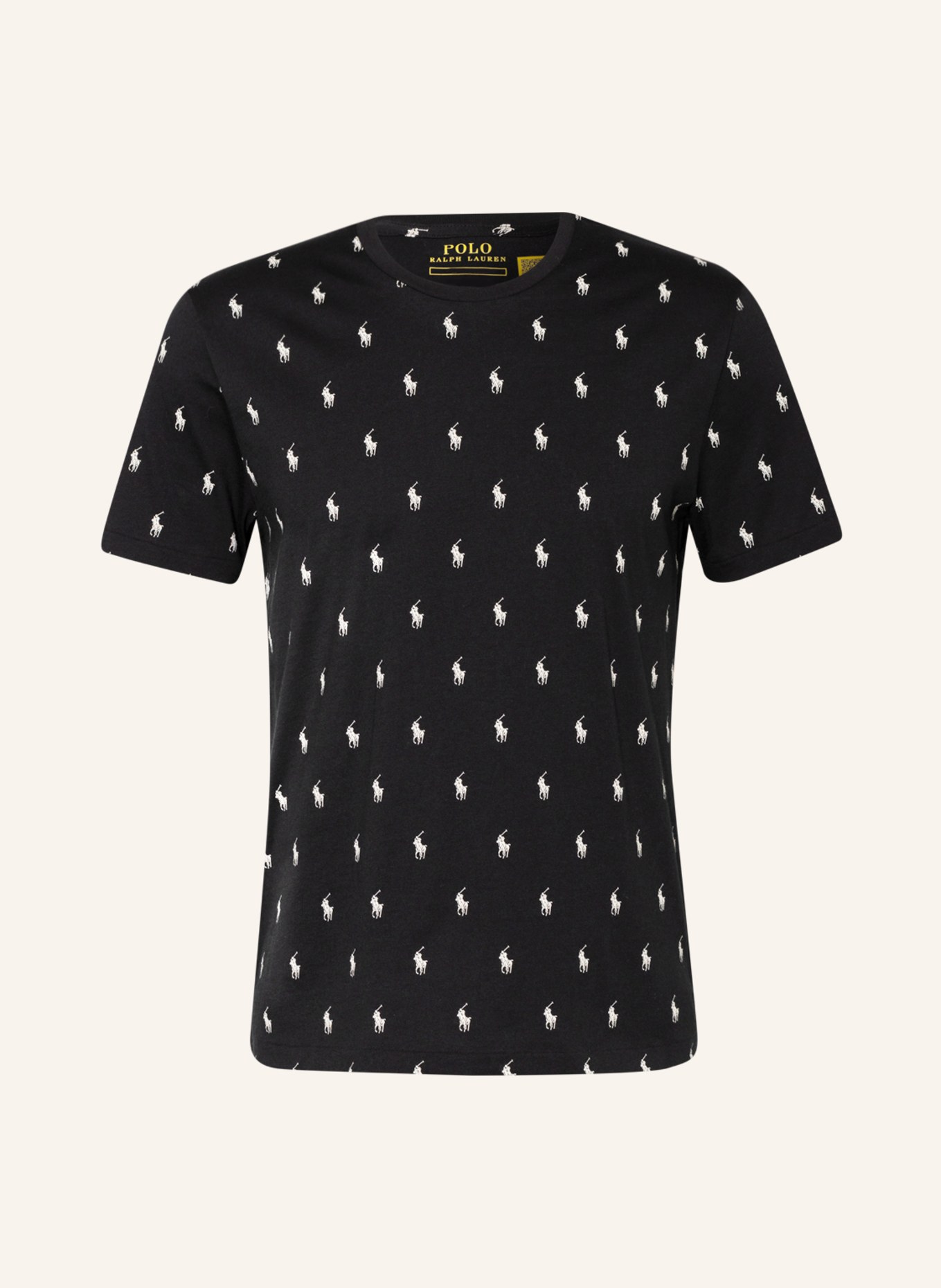 POLO RALPH LAUREN Lounge shirt , Color: BLACK/ WHITE (Image 1)