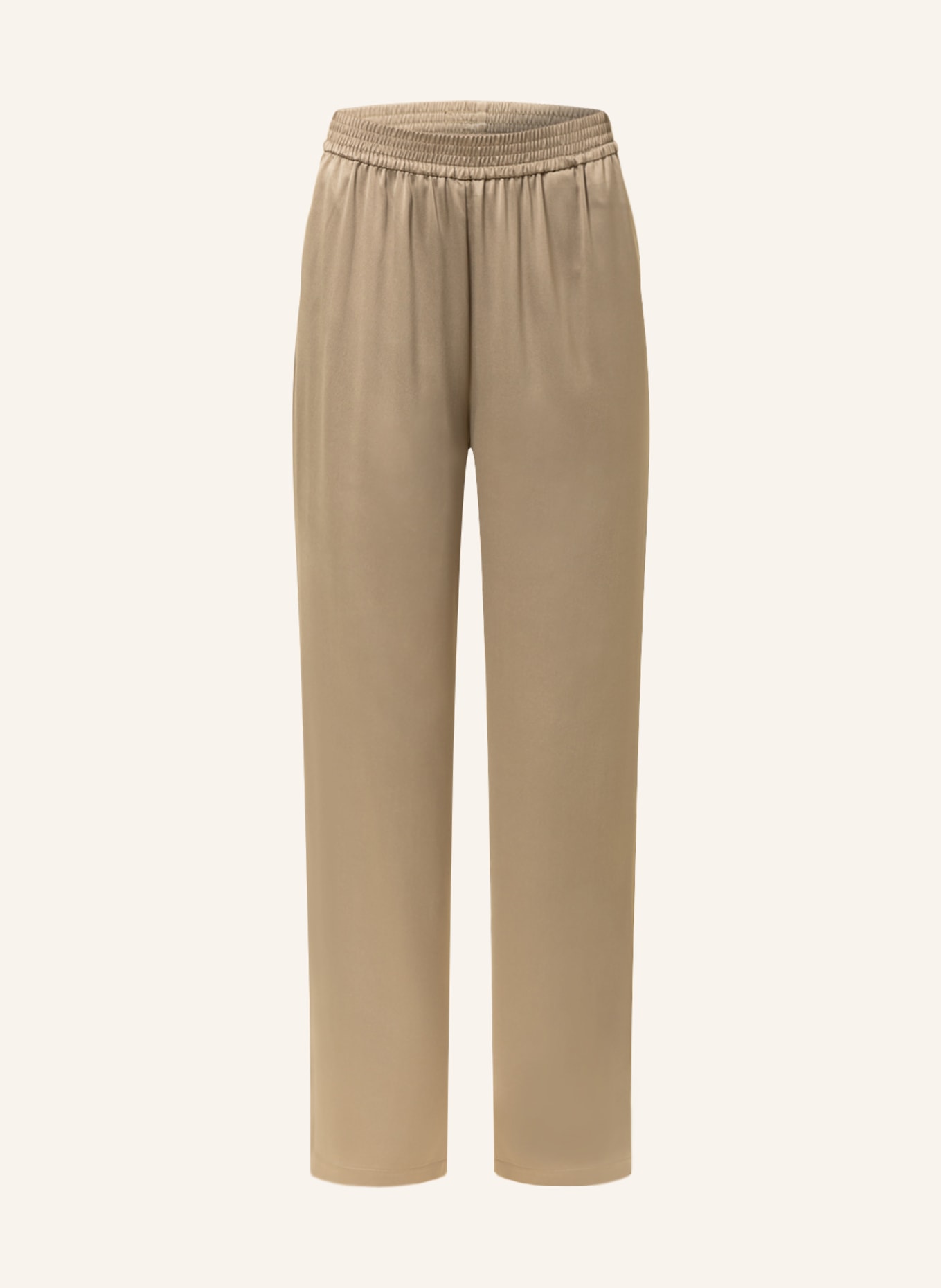 ONLY Wide leg trousers, Color: OLIVE (Image 1)