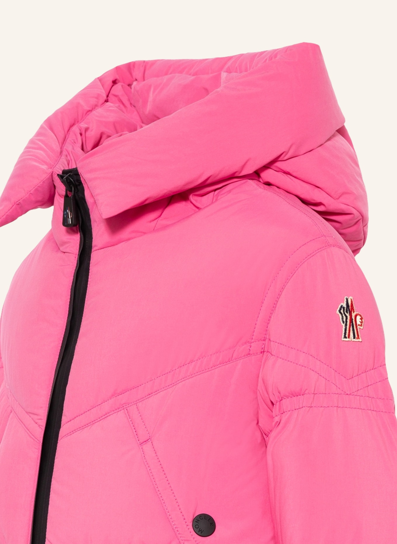 MONCLER enfant Péřová lyžařská bunda VERNAYAZ, Barva: RŮŽOVÁ (Obrázek 3)