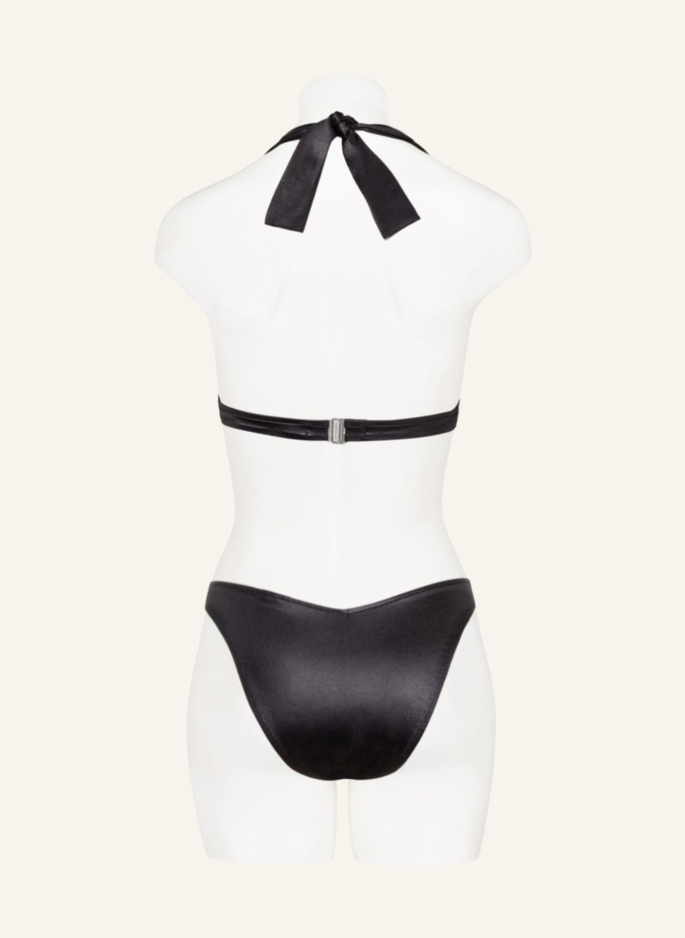ANDRES SARDA Triangle bikini top BARDI , Color: BLACK (Image 3)