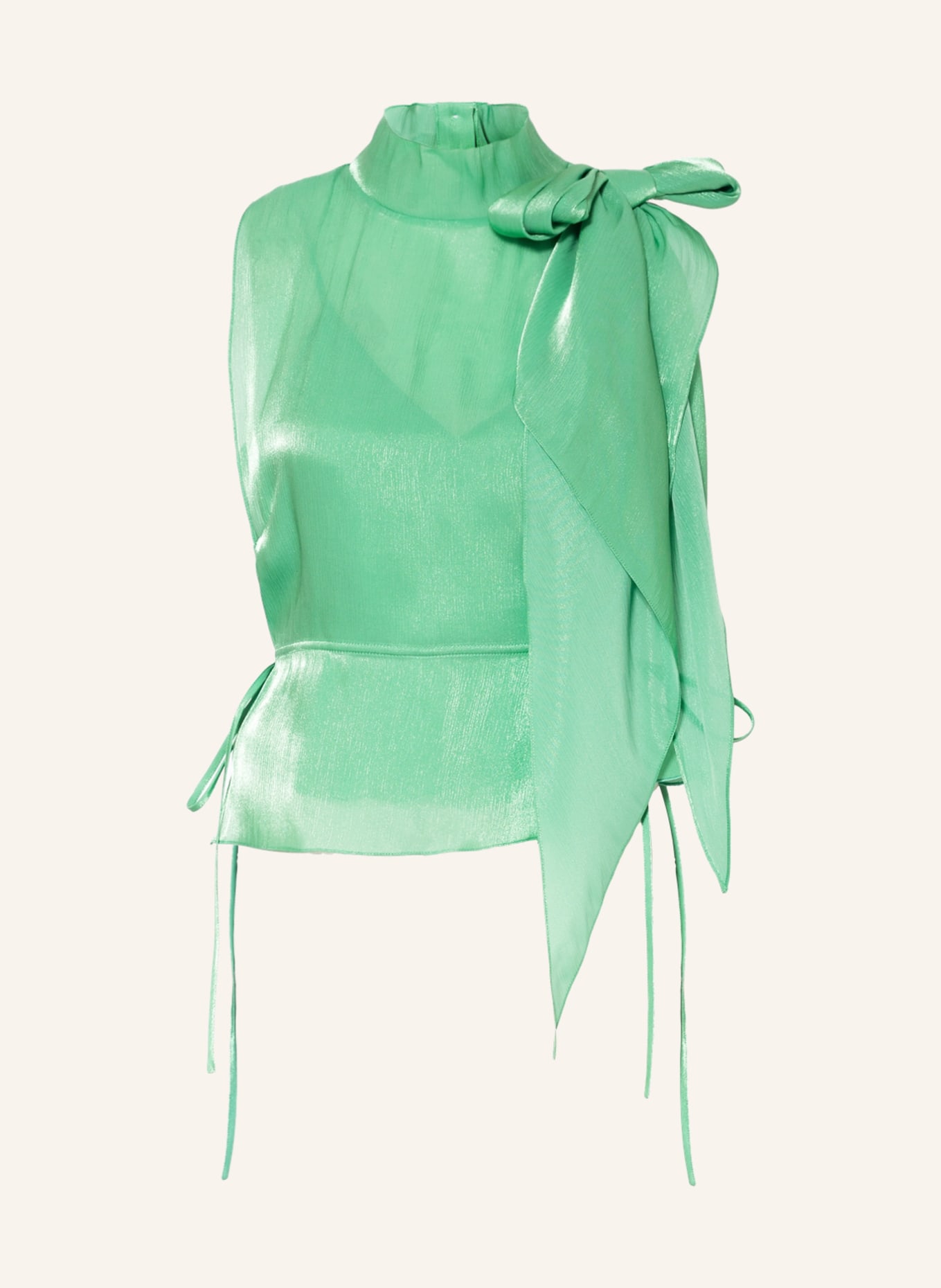 VICTORIABECKHAM Blouse top, Color: LIGHT GREEN (Image 1)