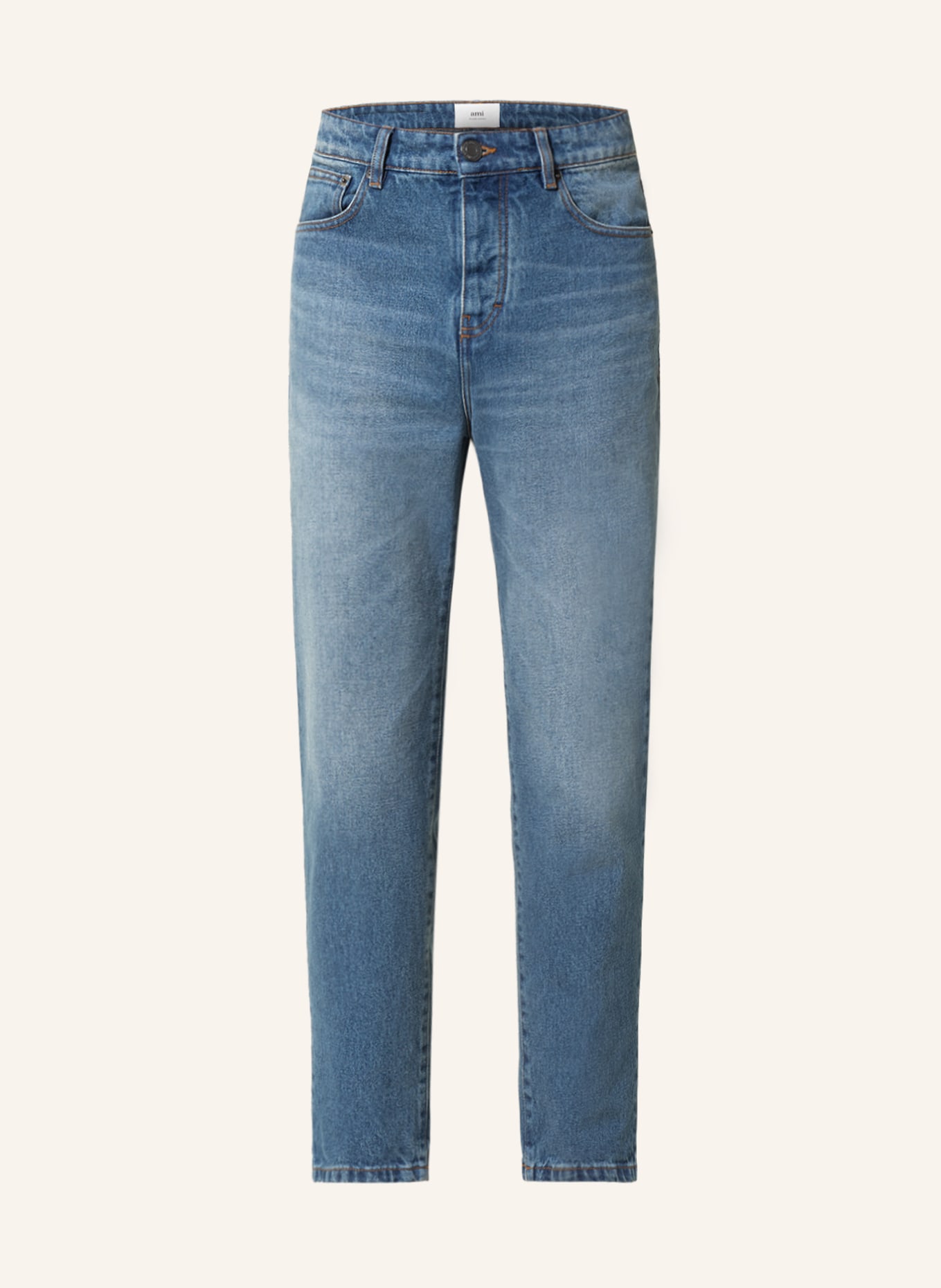 AMI PARIS Jeans tapered fit, Color: 480 used blue (Image 1)