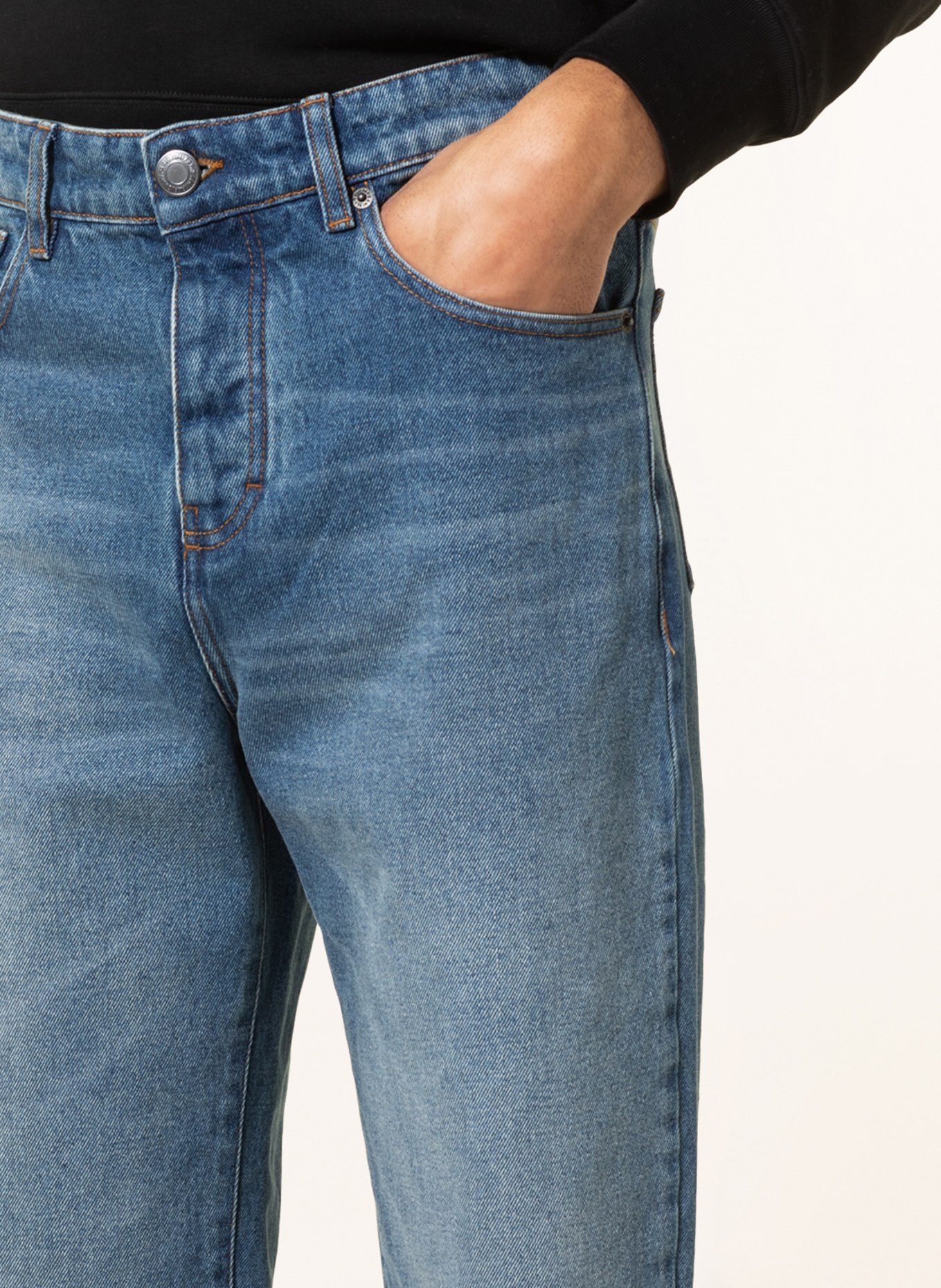 AMI PARIS Jeans tapered fit, Color: 480 used blue (Image 5)