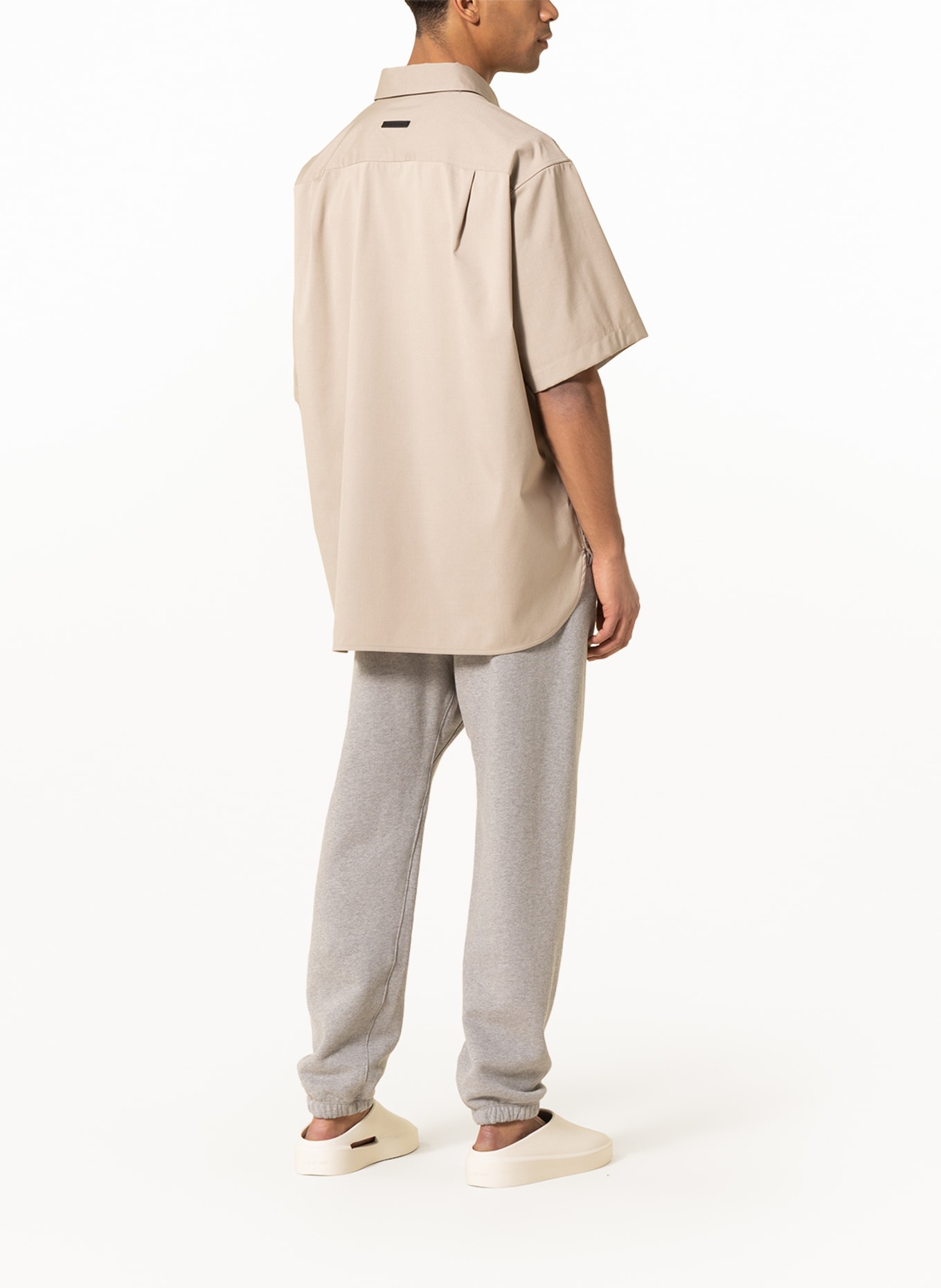 FEAR OF GOD Short sleeve shirt comfort fit, Color: BEIGE (Image 3)