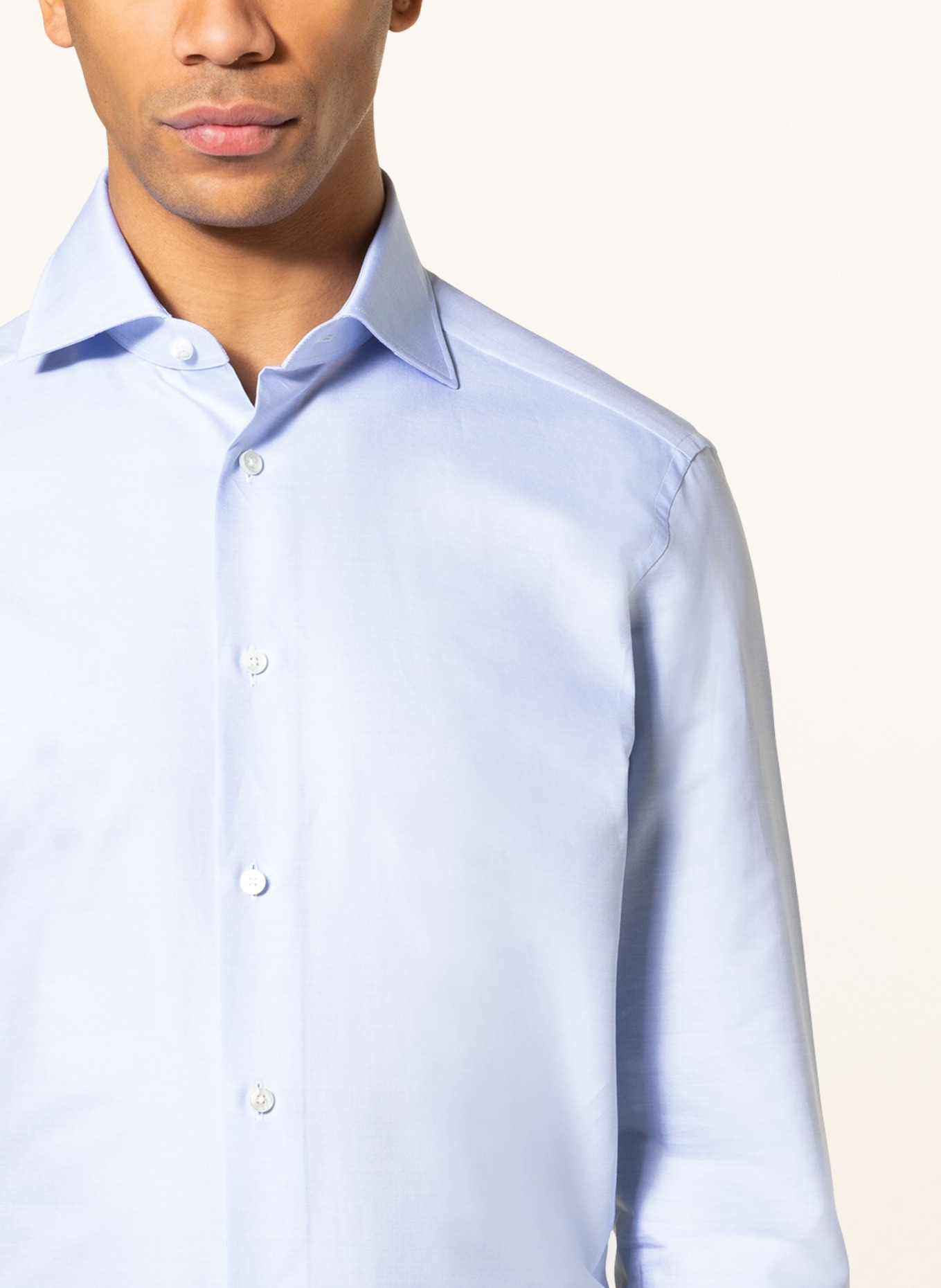 ZEGNA Shirt slim fit, Color: LIGHT BLUE (Image 4)