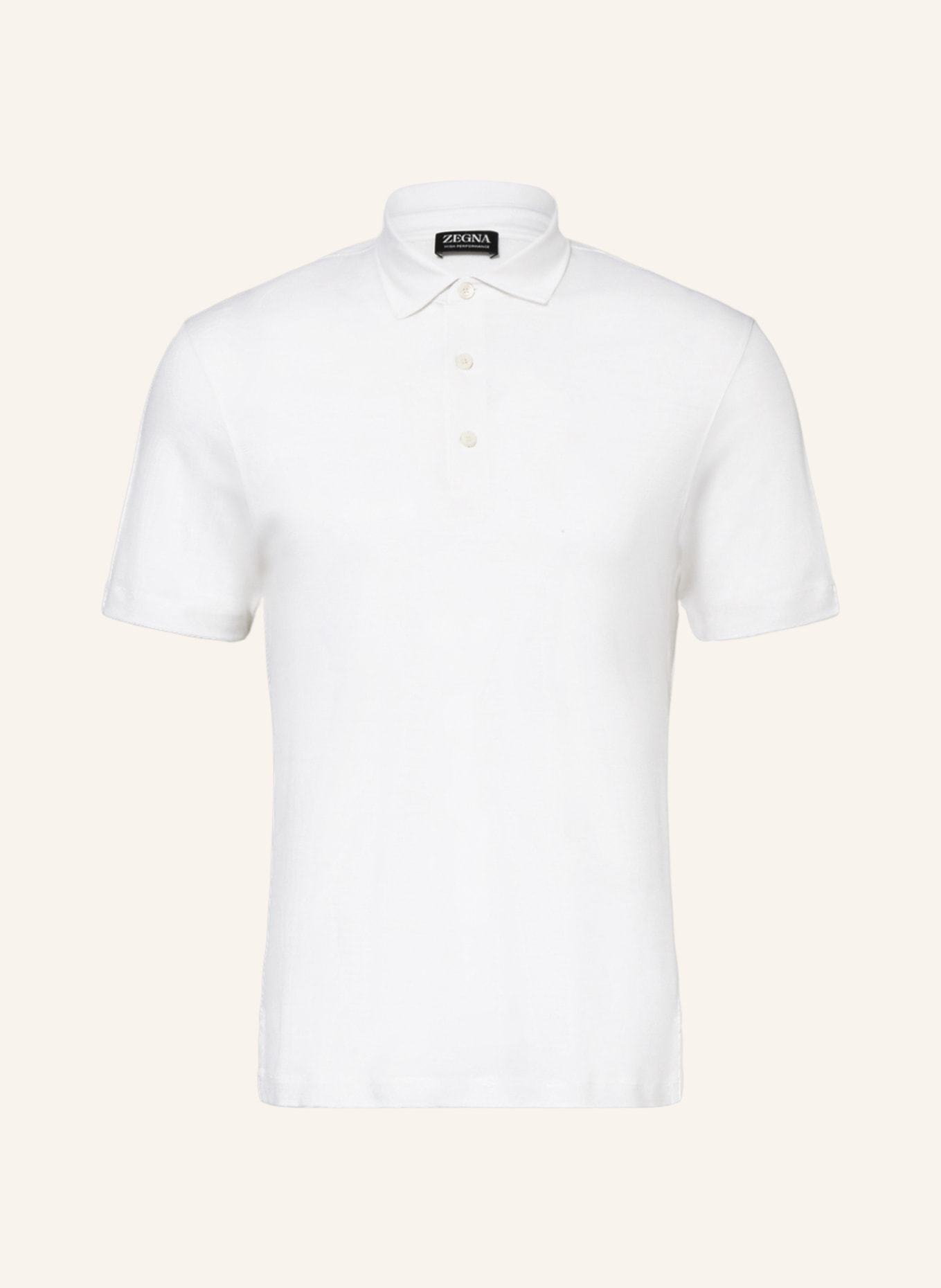 ZEGNA Piqué-Poloshirt, Farbe: ECRU (Bild 1)
