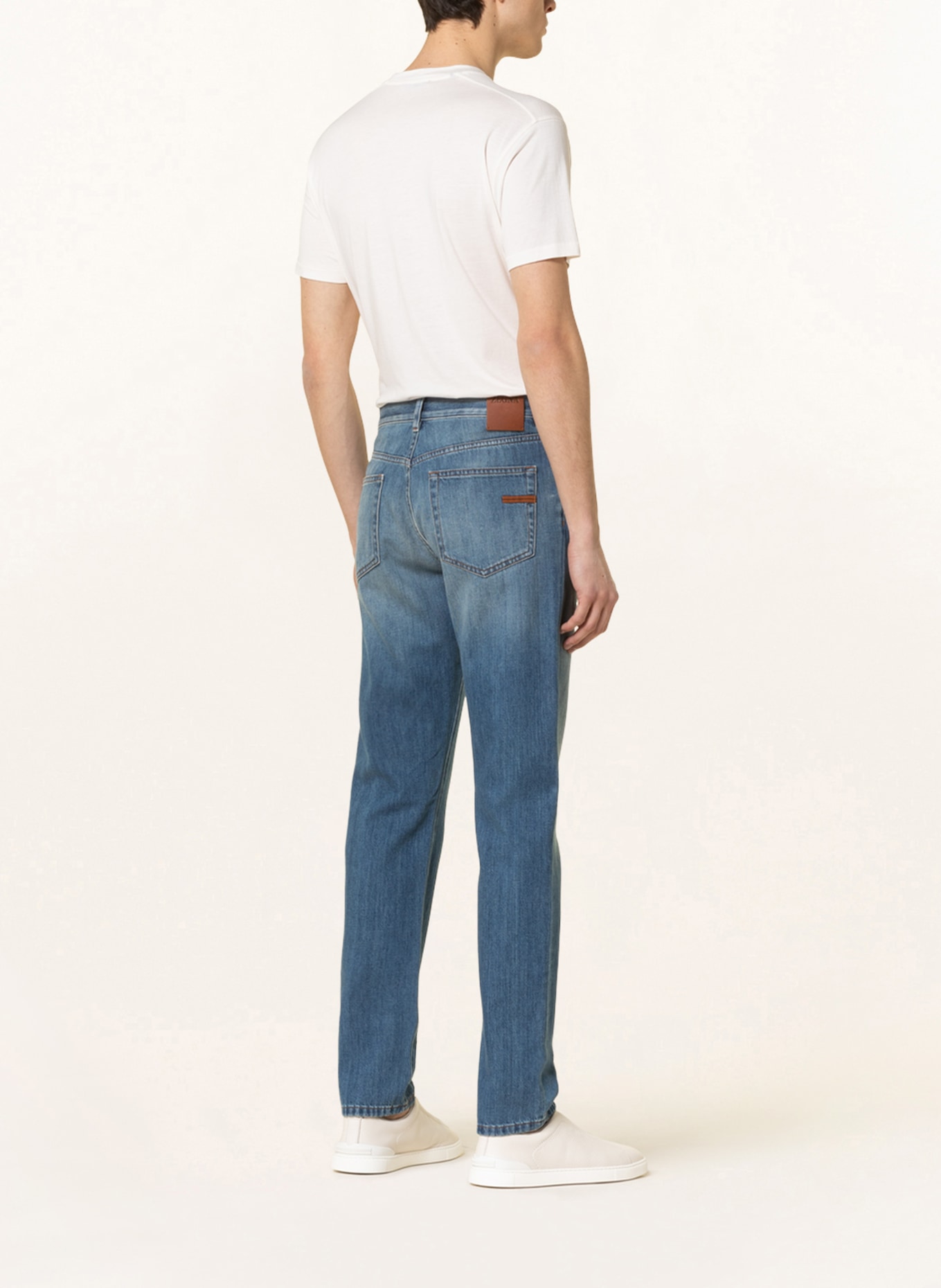 ZEGNA Jeans Slim Fit, Farbe: 002 LIGHT BLUE (Bild 3)