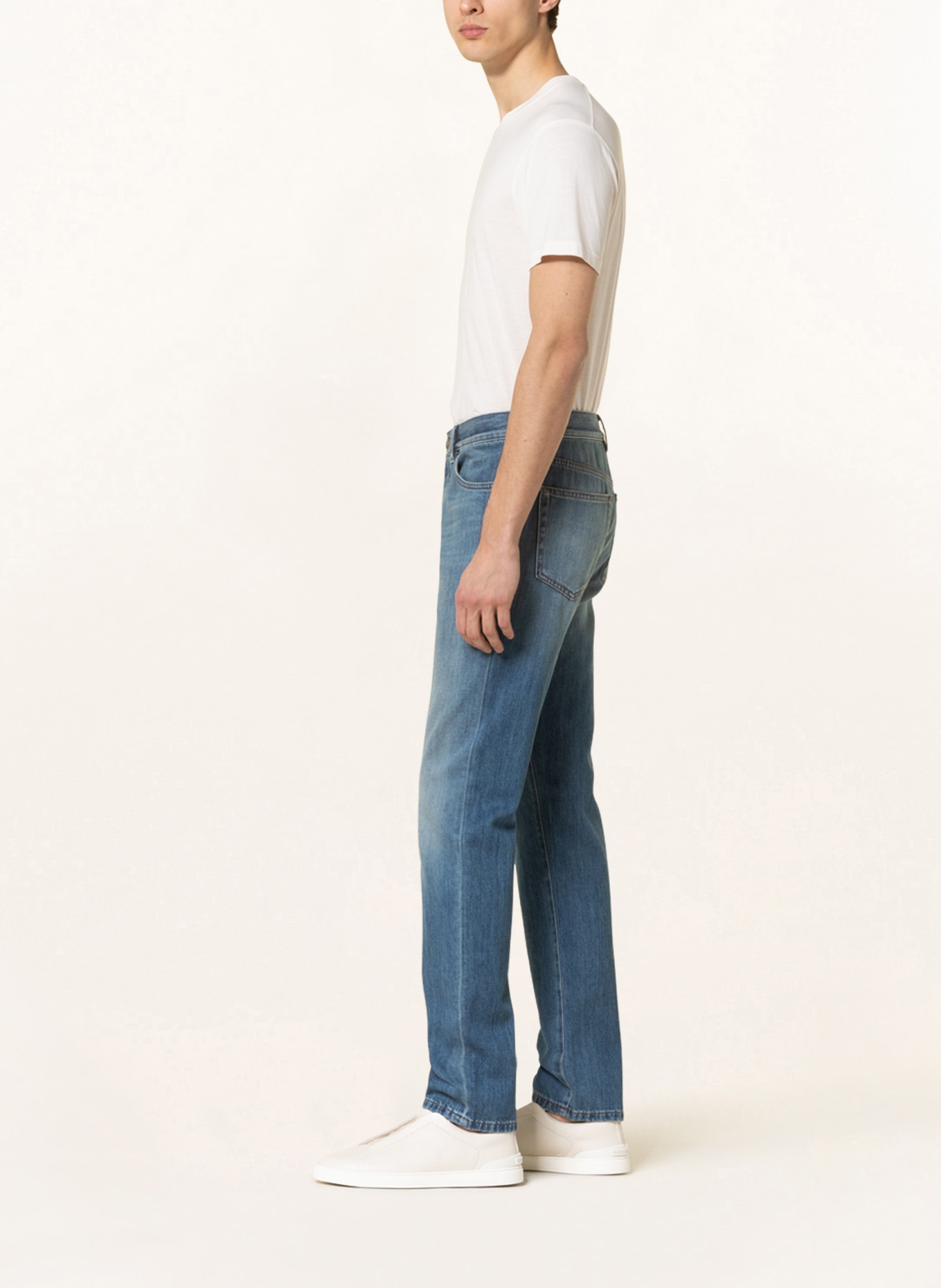 ZEGNA Jeans slim fit, Color: 002 LIGHT BLUE (Image 4)