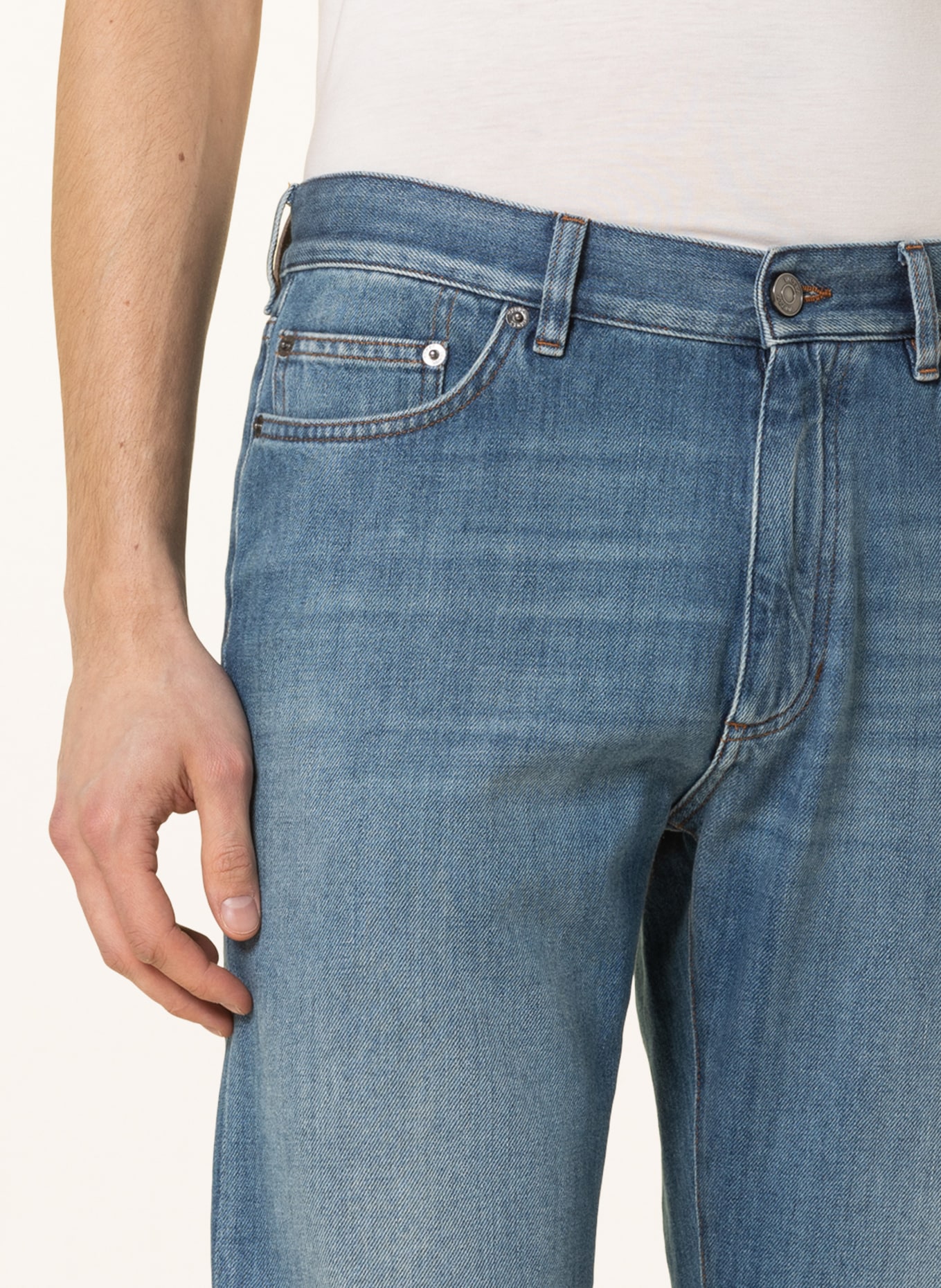 ZEGNA Jeans slim fit, Color: 002 LIGHT BLUE (Image 5)
