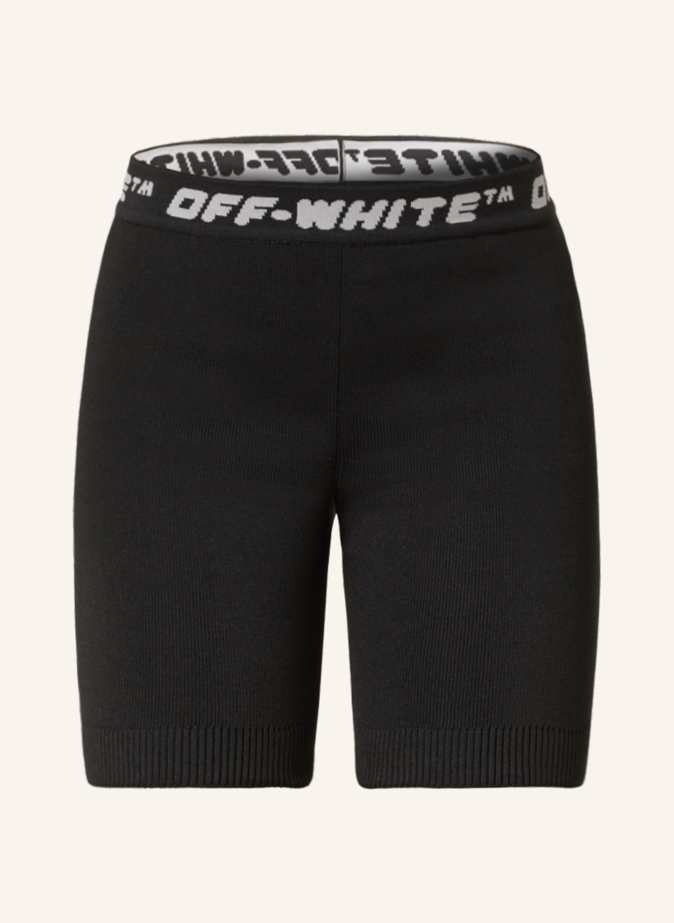 Off-White Cycling shorts, Color: BLACK/ GRAY (Image 1)
