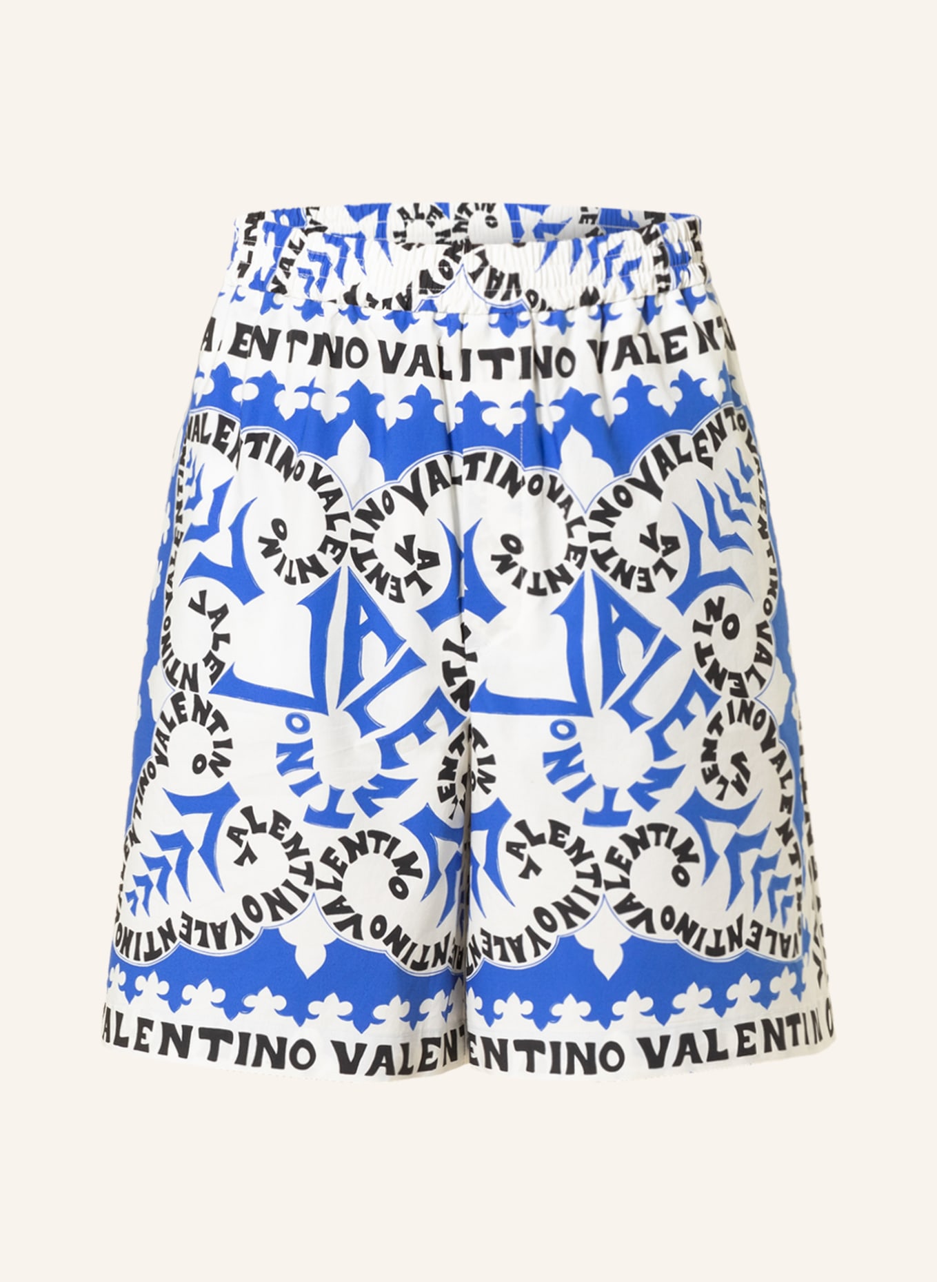 VALENTINO Shorts, Farbe: BLAU/ WEISS/ SCHWARZ (Bild 1)