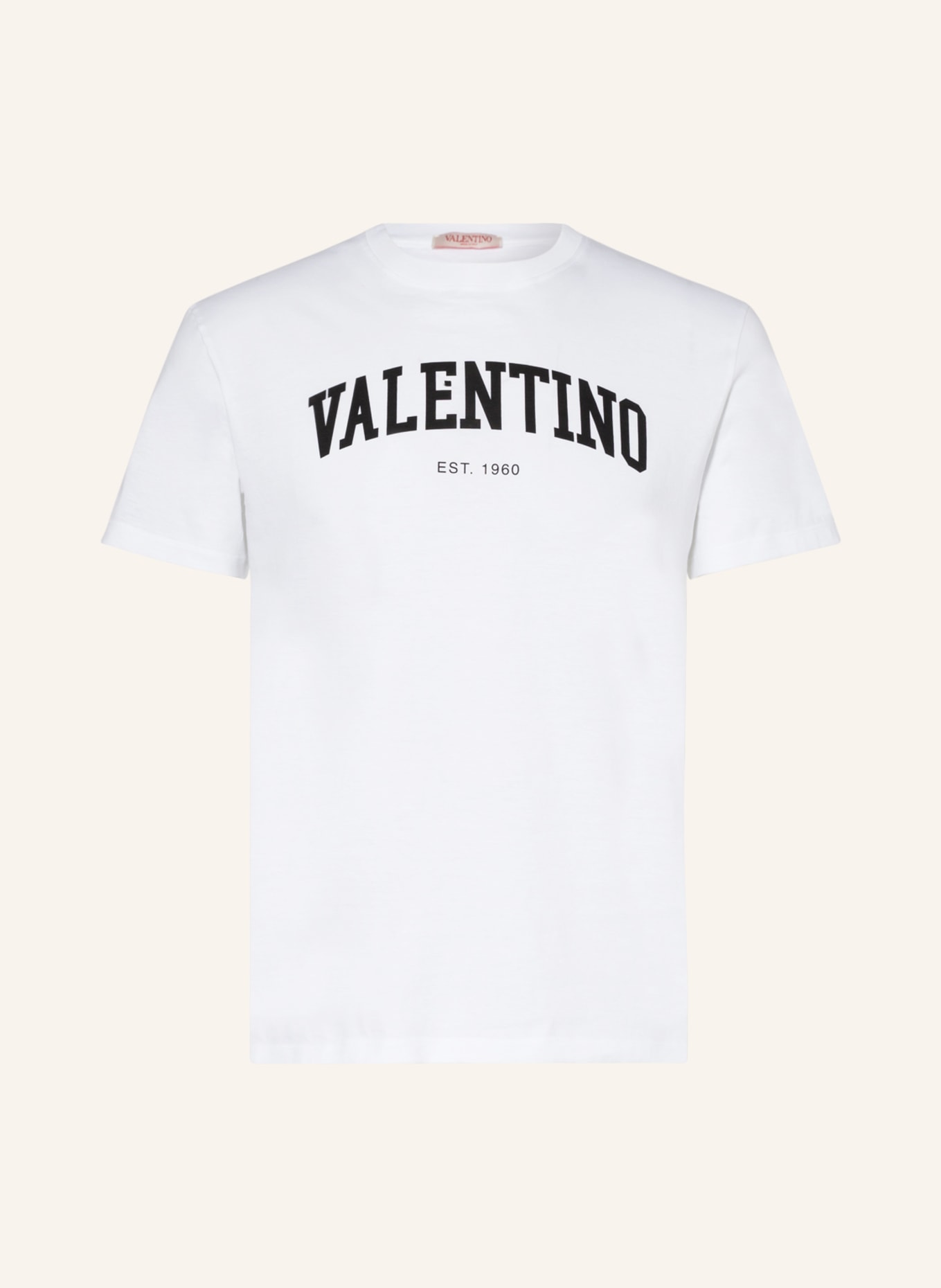 VALENTINO T-shirt, Color: WHITE/ BLACK (Image 1)