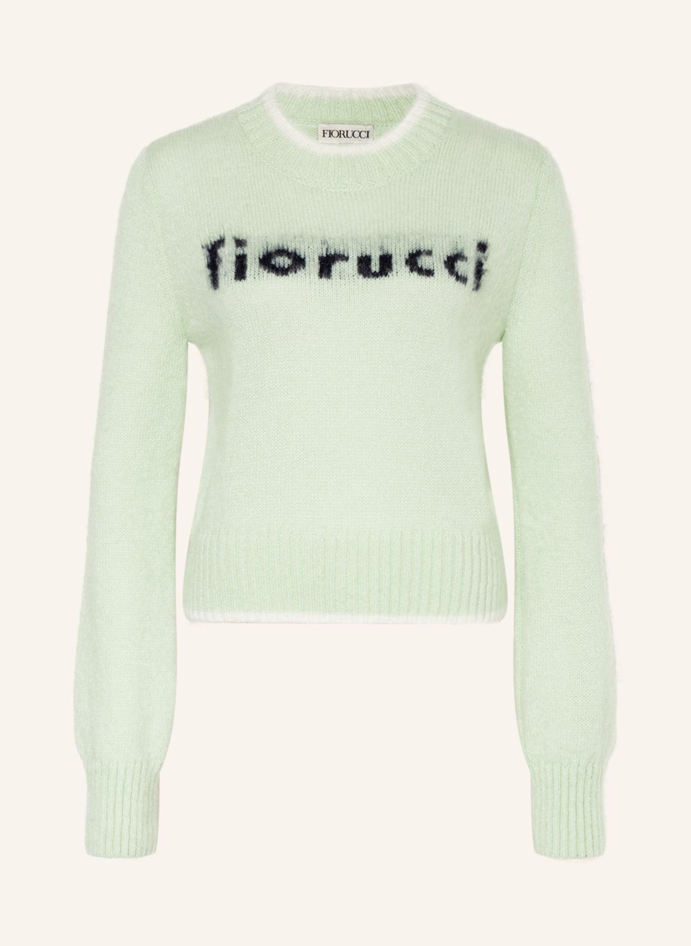 FIORUCCI Sweater with mohair, Color: LIGHT GREEN (Image 1)