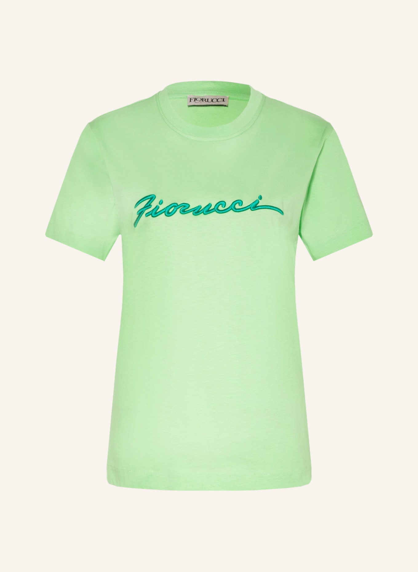 FIORUCCI T-shirt, Color: LIGHT GREEN (Image 1)
