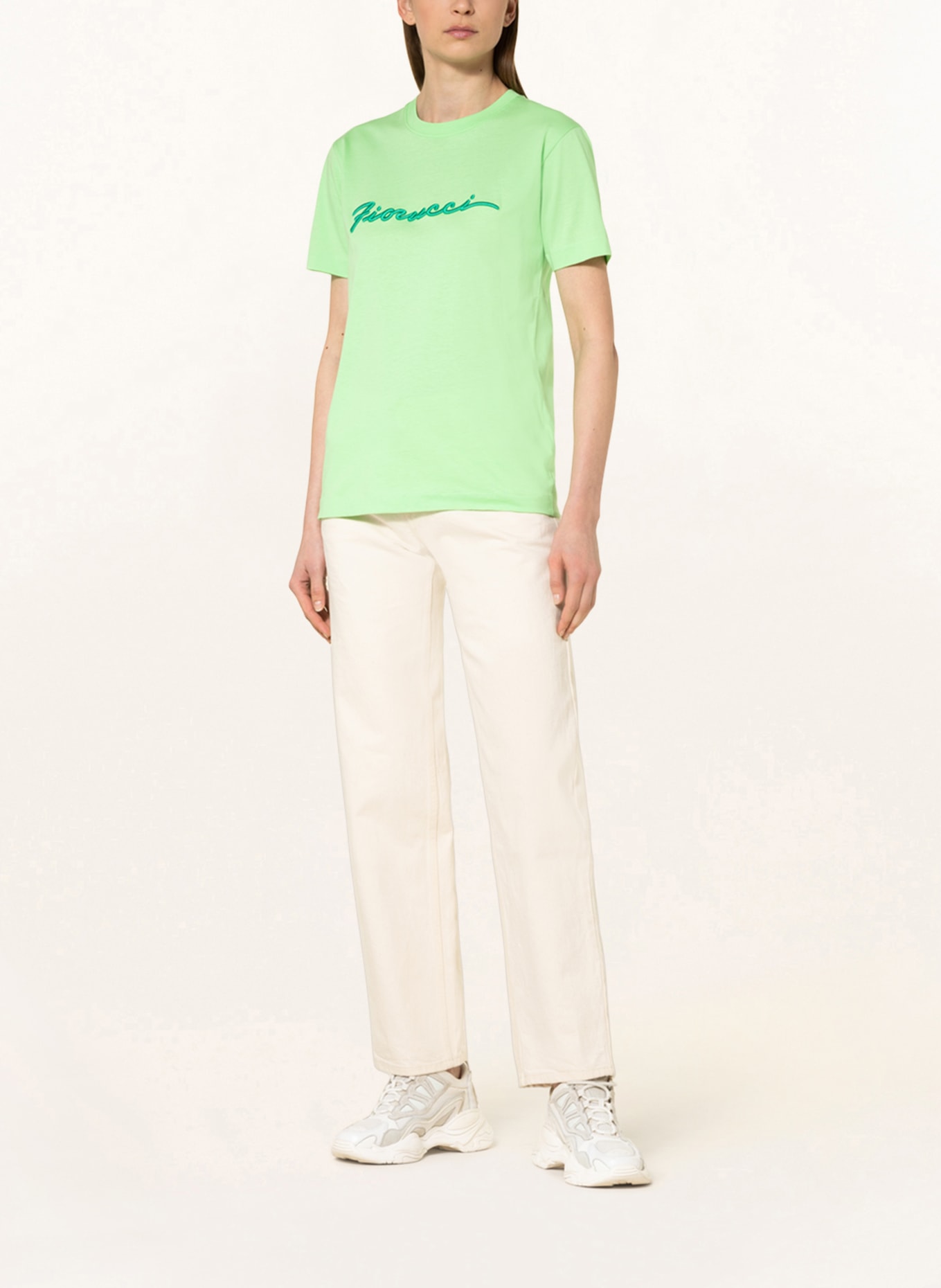 FIORUCCI T-shirt, Color: LIGHT GREEN (Image 2)