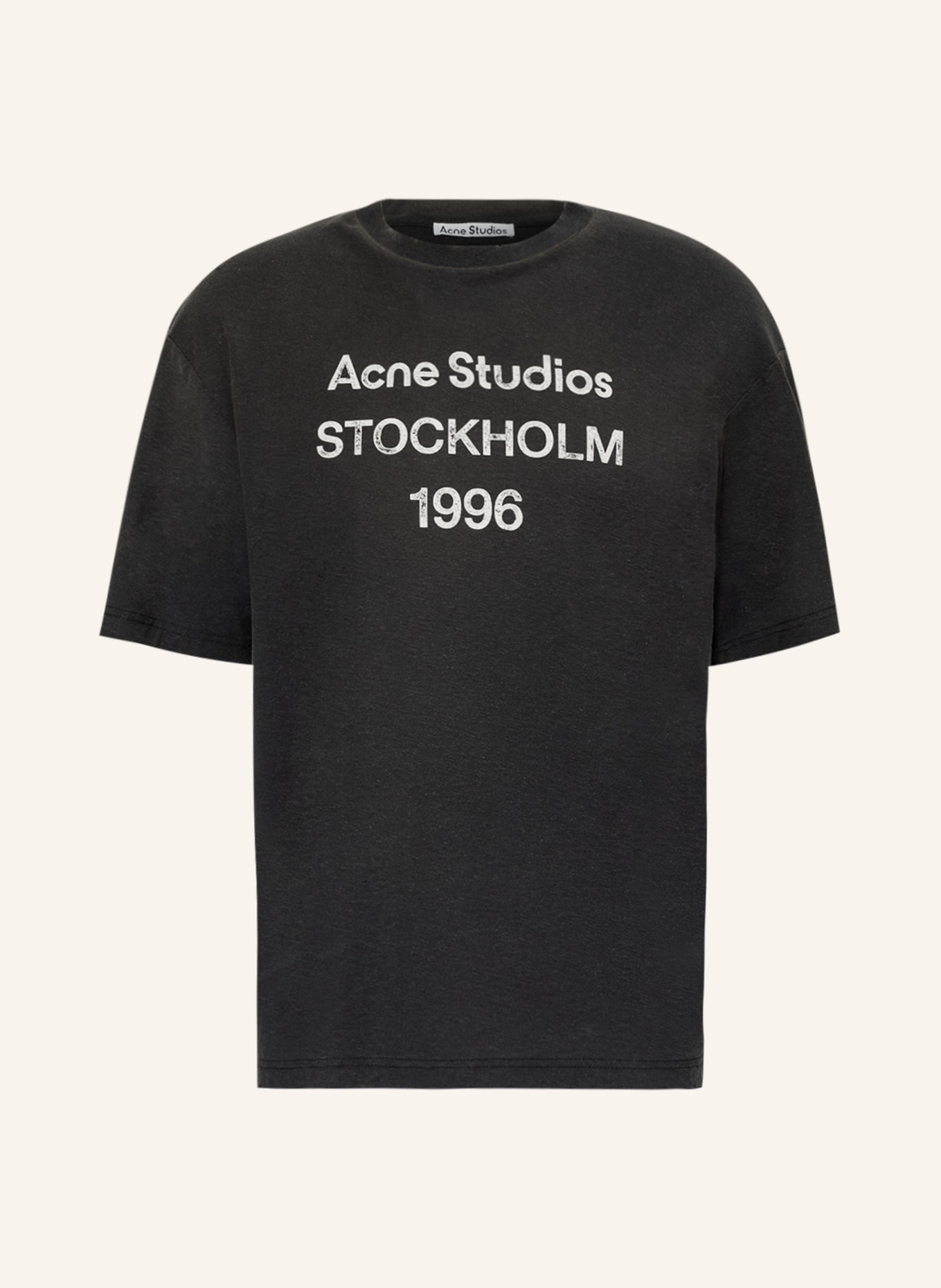 Acne Studios T-shirt, Kolor: CZARNY (Obrazek 1)