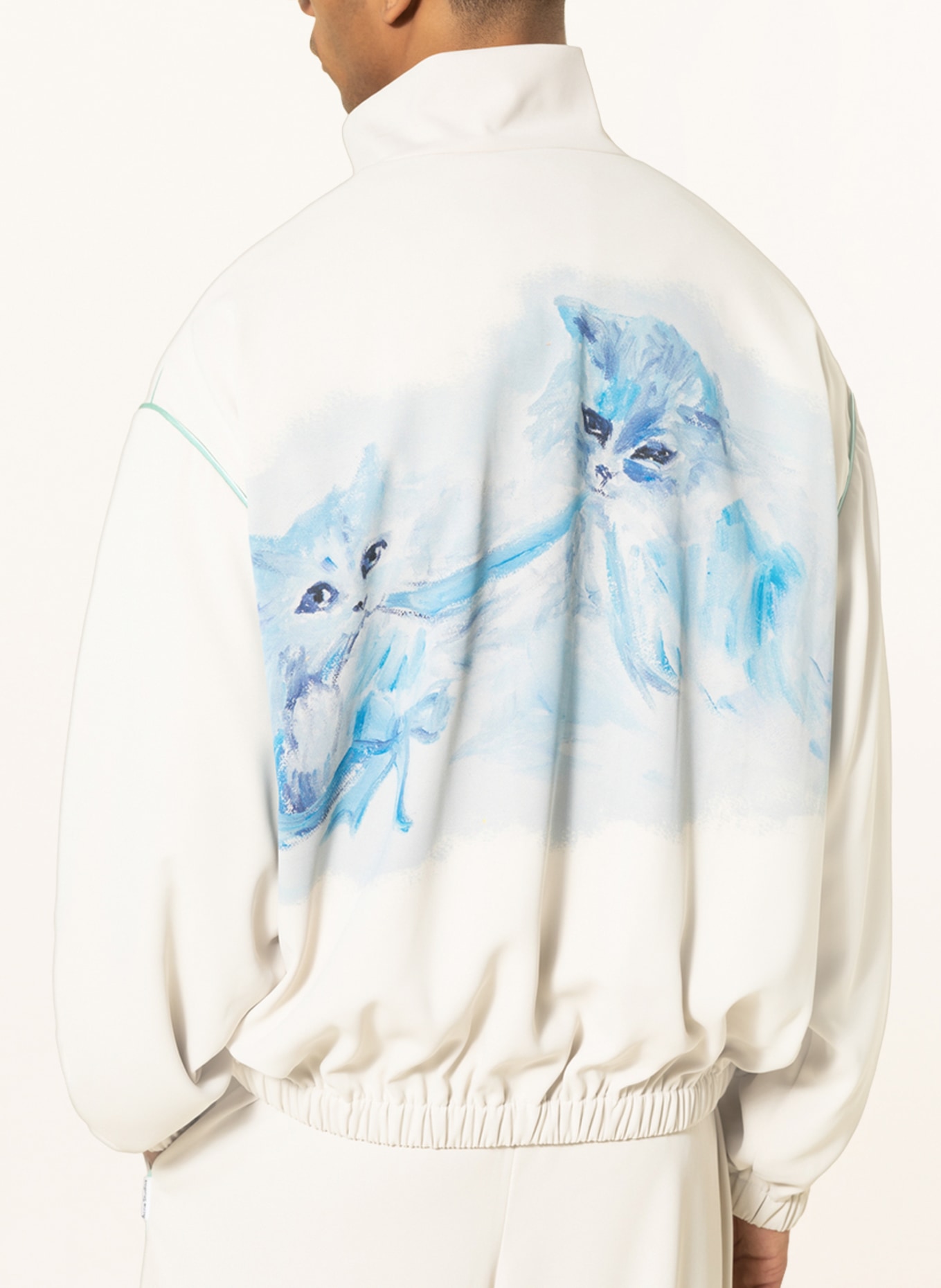 Acne Studios Oversized sweat jacket, Color: BEIGE (Image 4)