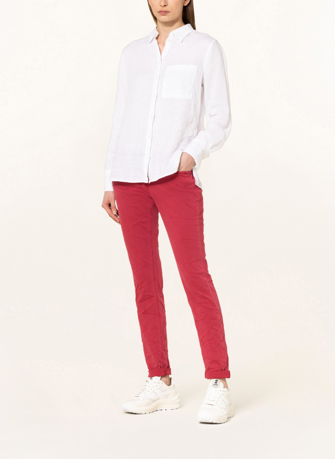 Buena Vista Jeans MALIBU , Color: DARK RED (Image 2)
