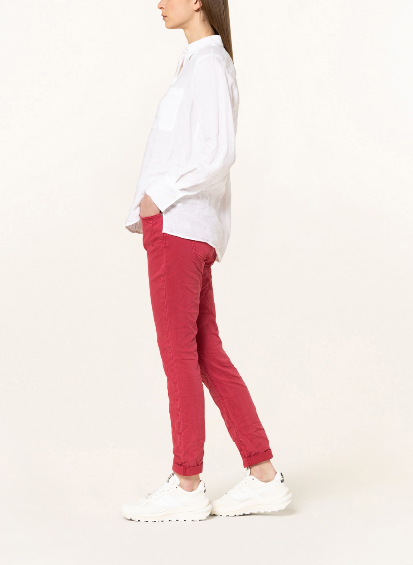 Buena Vista Jeans MALIBU , Color: DARK RED (Image 4)