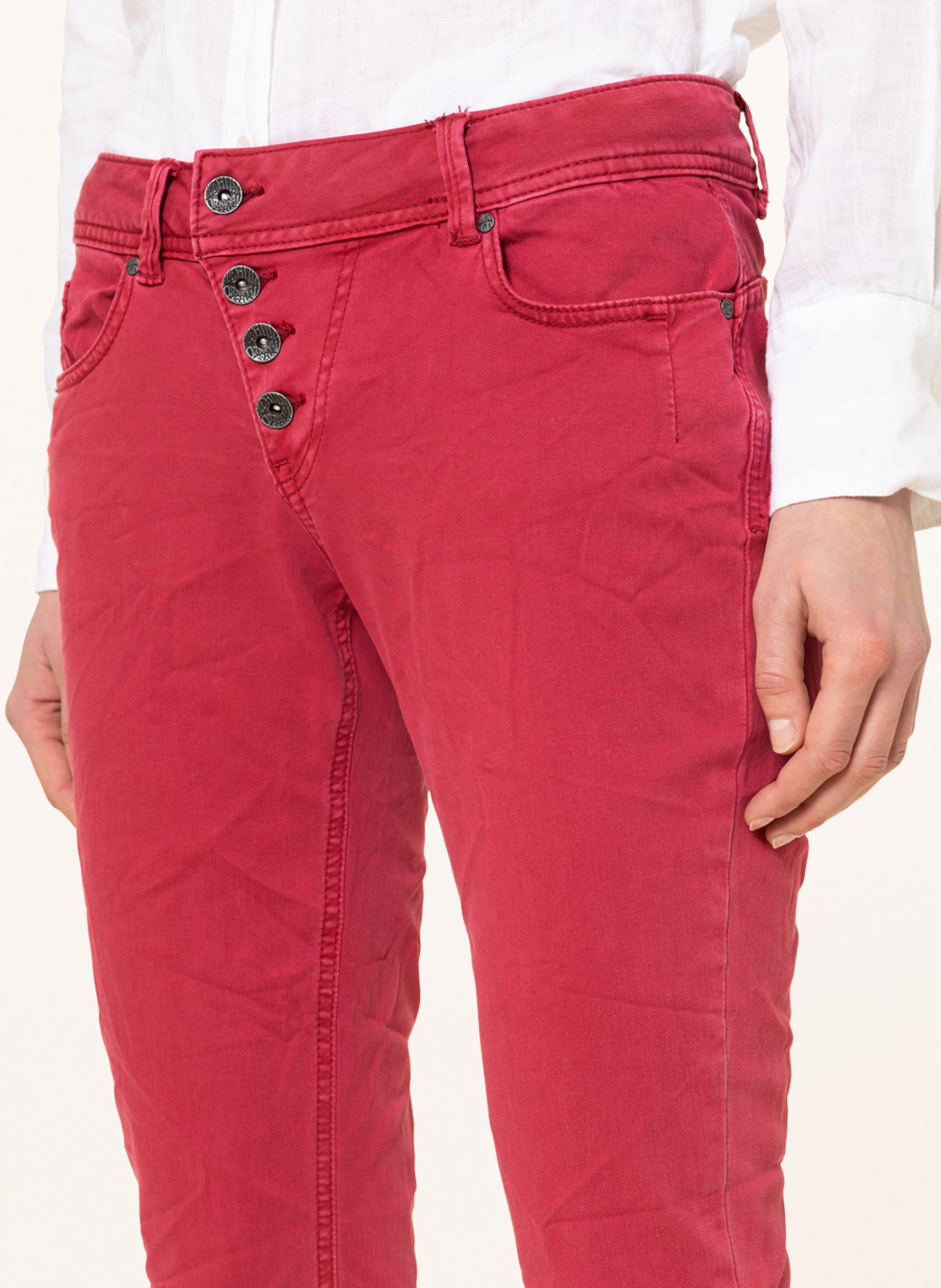 Buena Vista Jeans MALIBU , Color: DARK RED (Image 5)