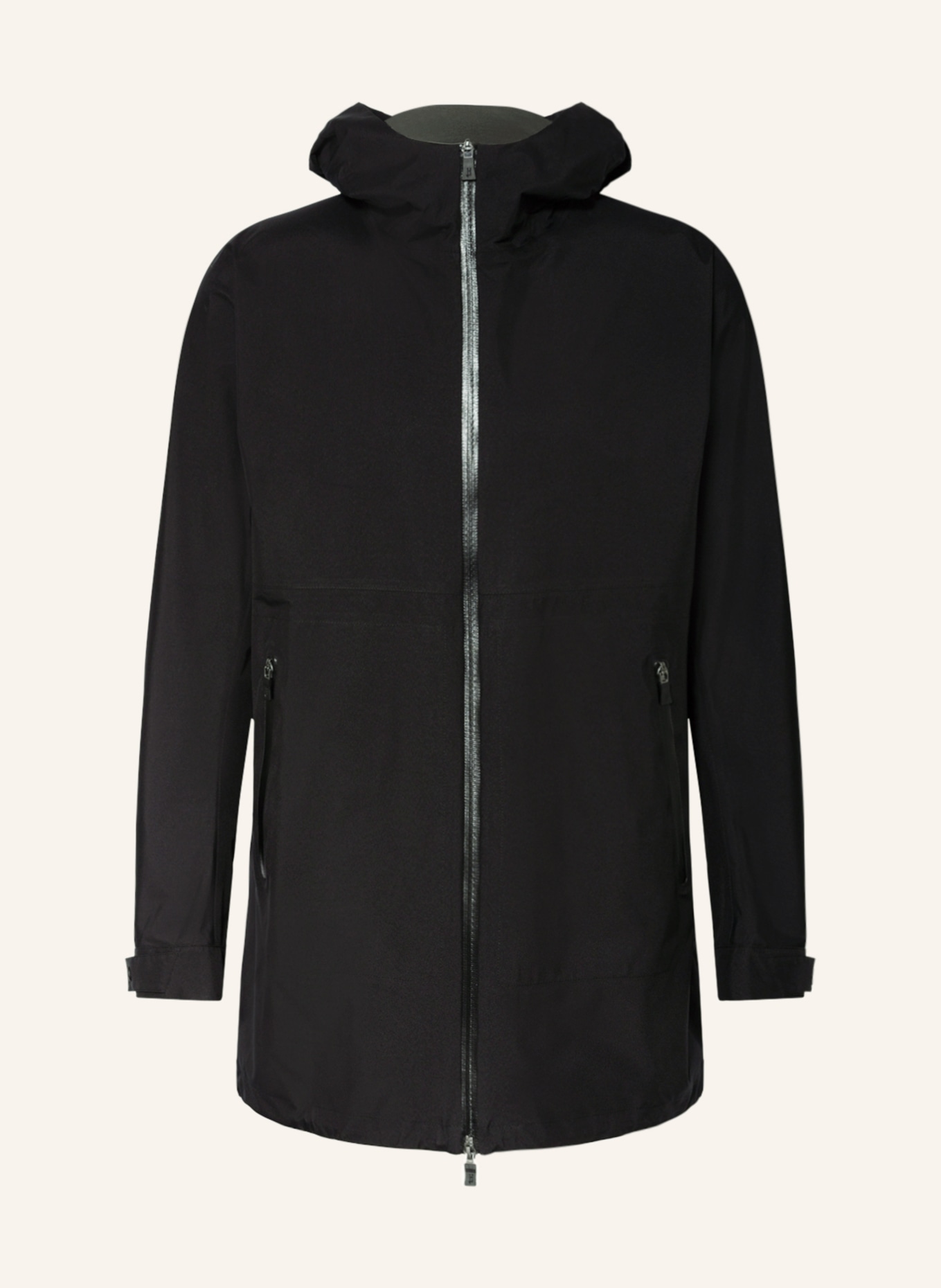HERNO LAMINAR Parka: BLACK