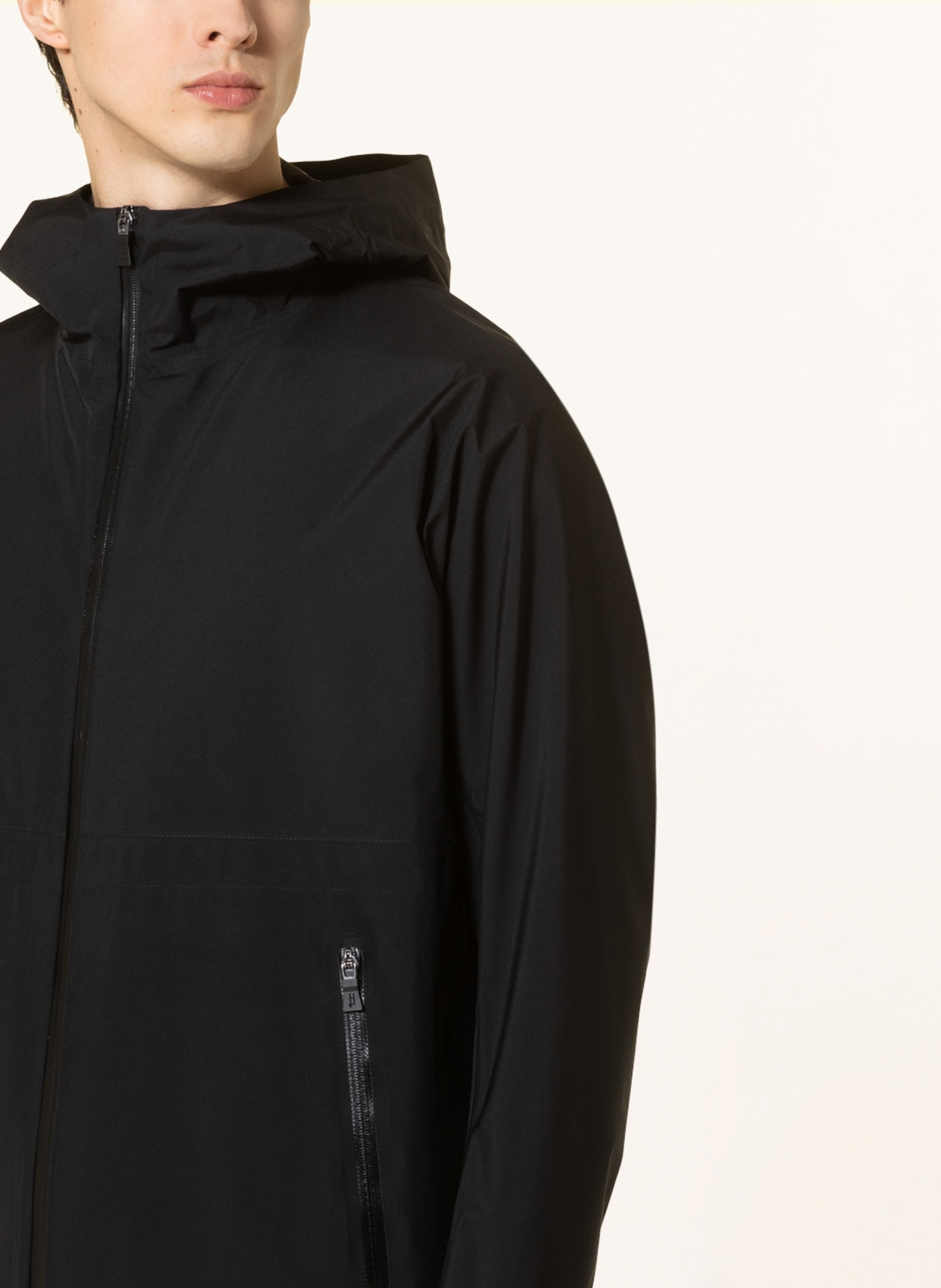 HERNO LAMINAR Parka: BLACK