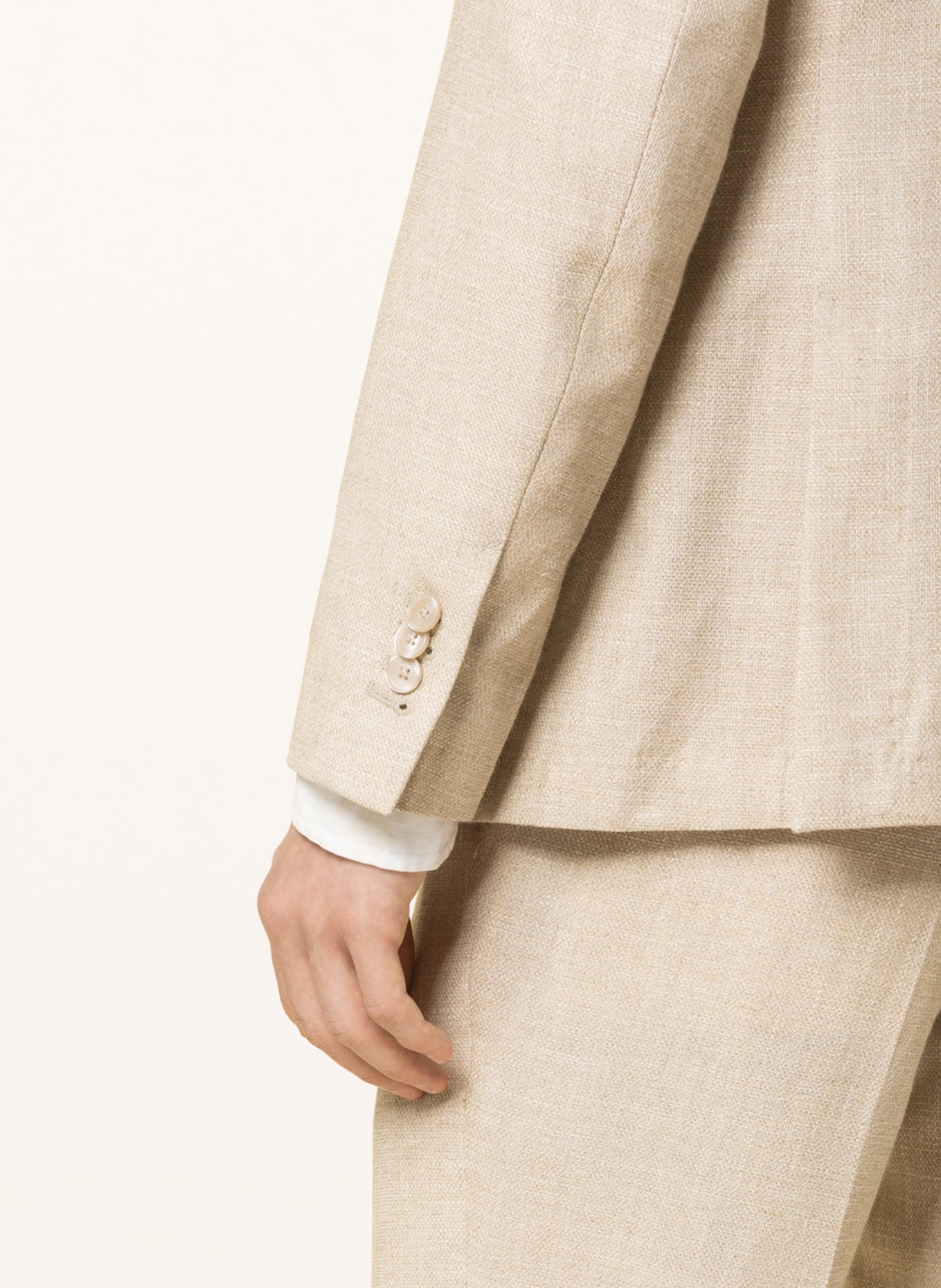 BALDESSARINI Suit jacket Slim Fit, Color: LIGHT BROWN (Image 5)