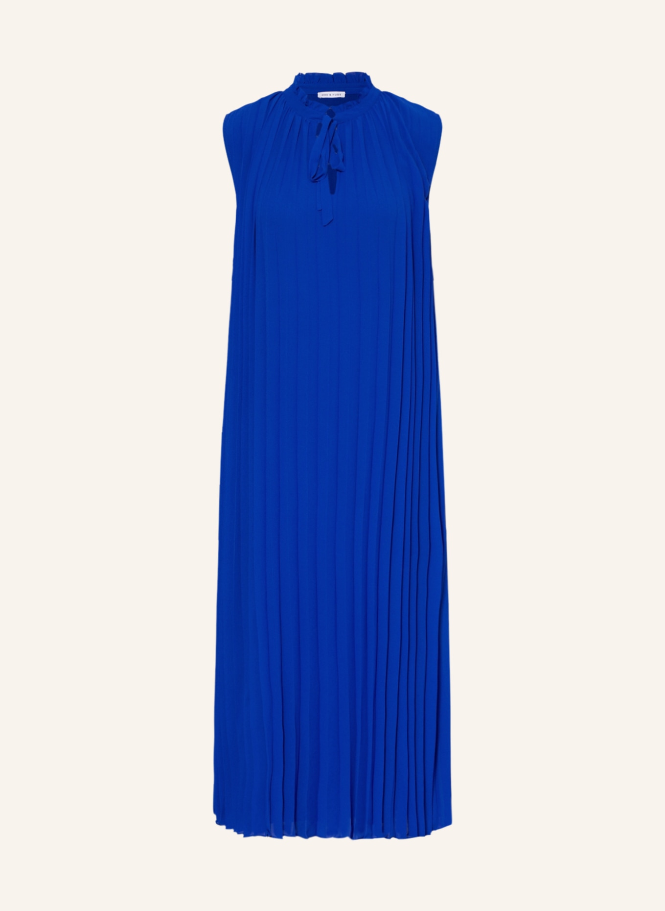 MRS & HUGS Pleated dress, Color: BLUE (Image 1)