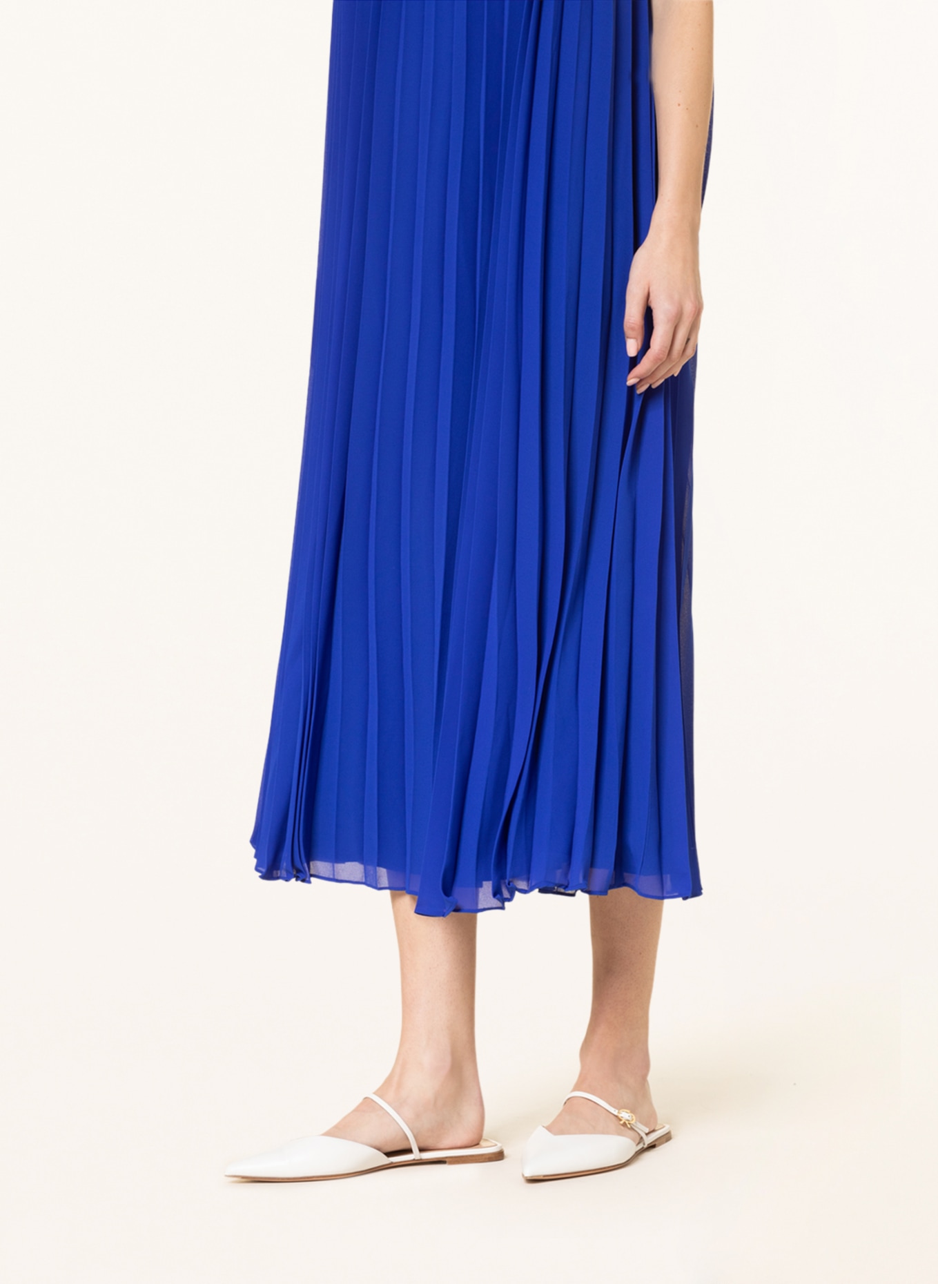 MRS & HUGS Pleated dress, Color: BLUE (Image 4)