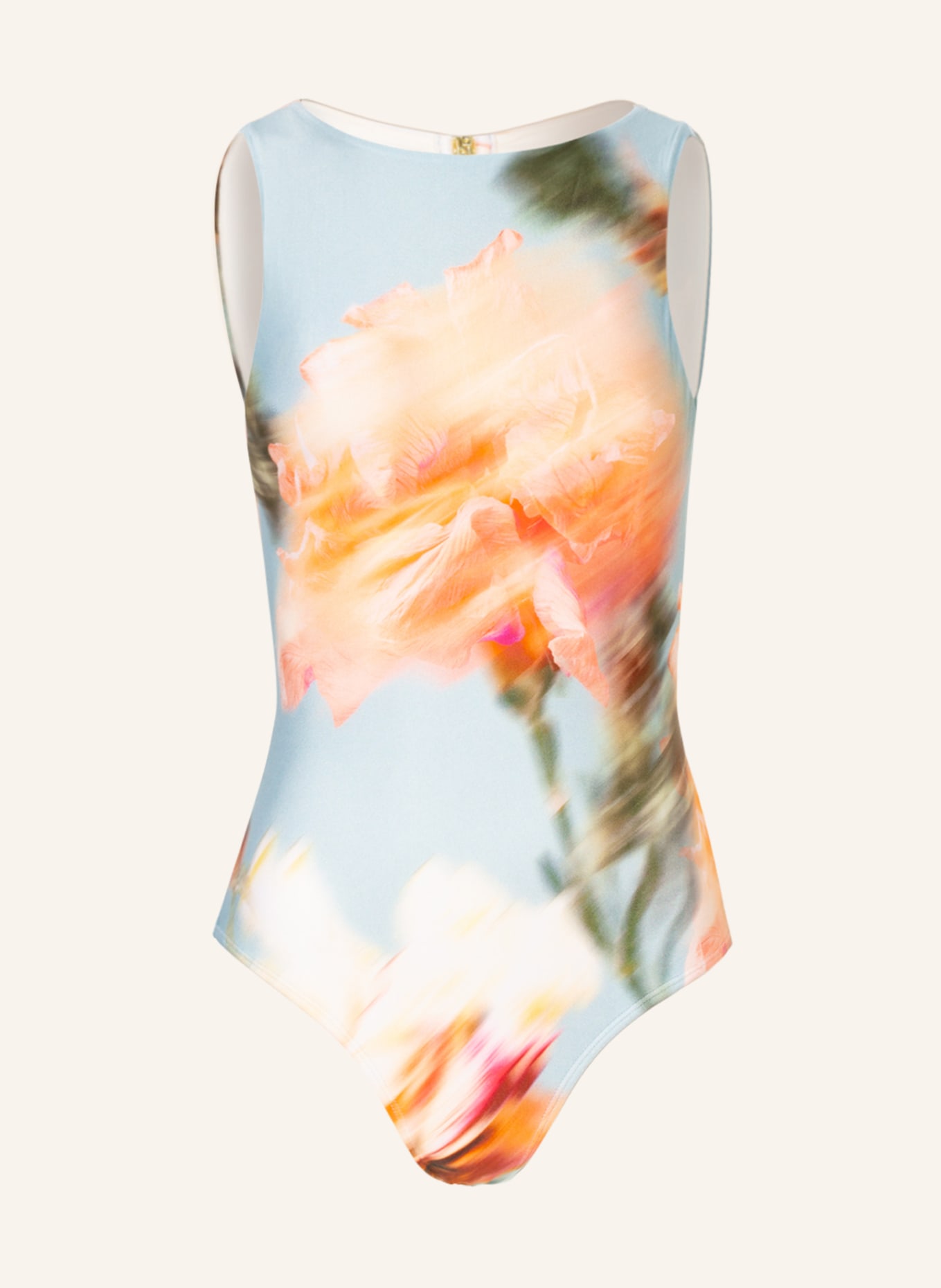LENNY NIEMEYER Badeanzug, Farbe: HELLBLAU/ ORANGE/ GRÜN (Bild 1)
