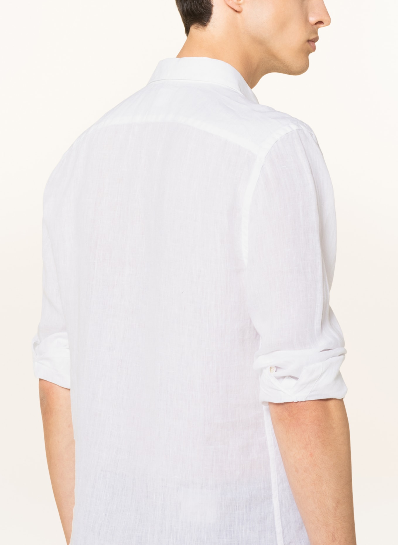 120%lino Leinenhemd Slim Fit, Farbe: WEISS (Bild 4)