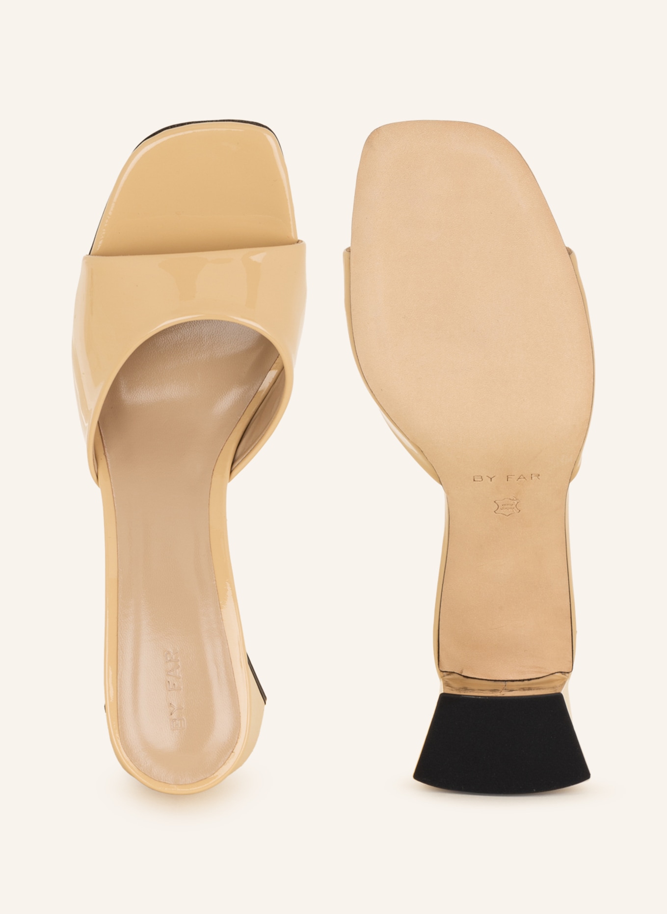 BY FAR Mules MICHELE, Color: BEIGE (Image 5)