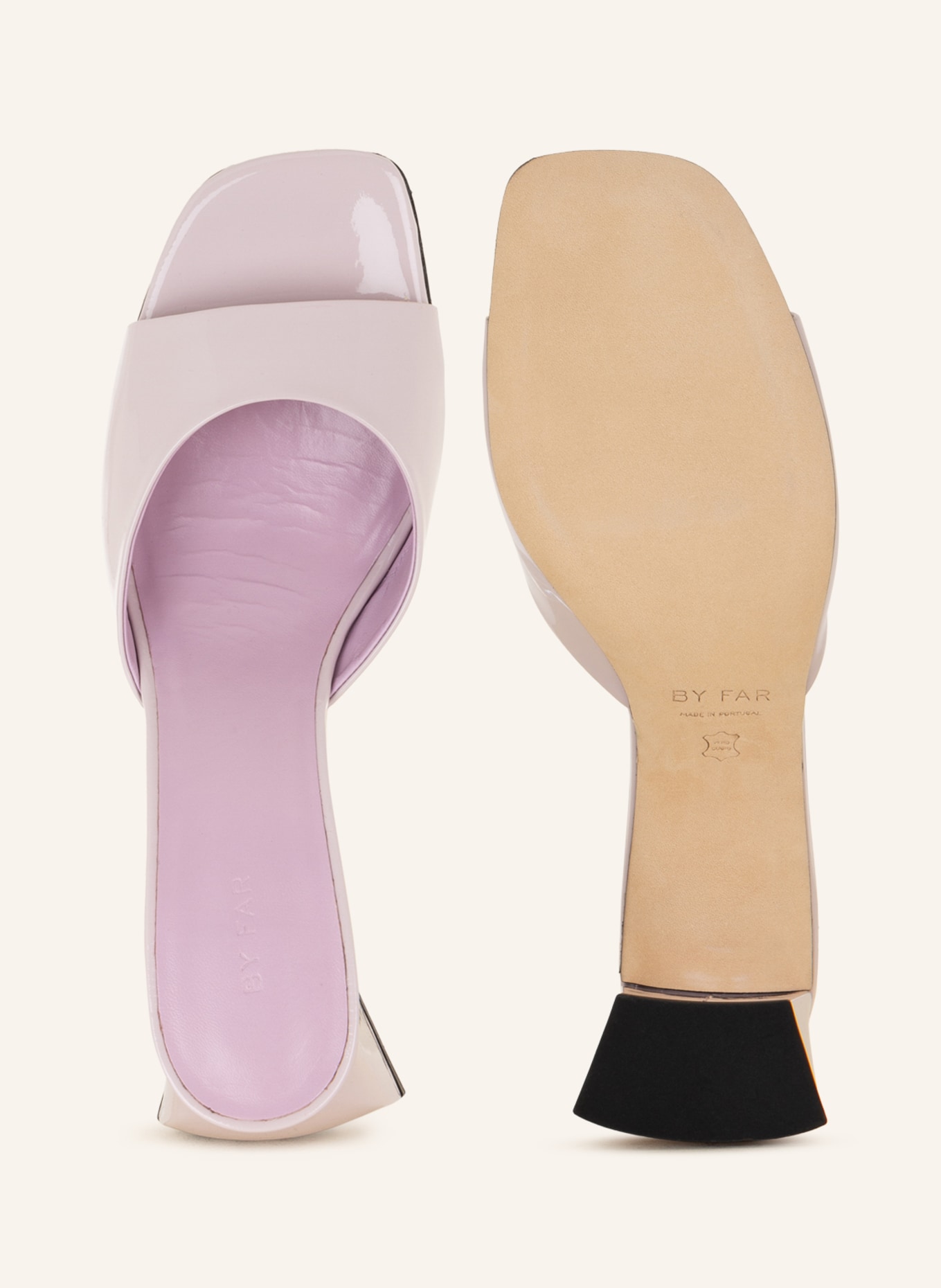 BY FAR Mules ROMY, Color: LIGHT PURPLE (Image 5)