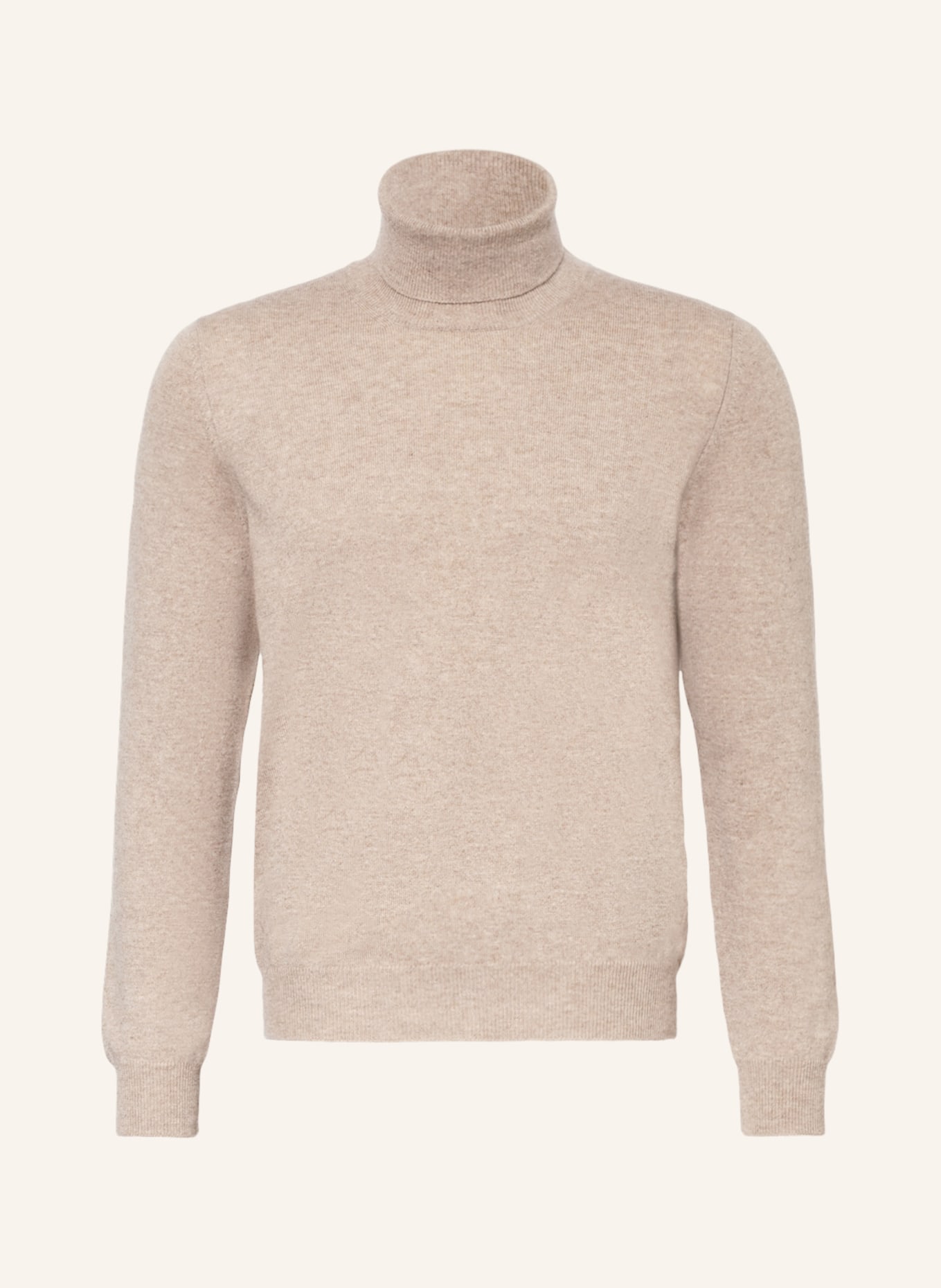GRAN SASSO Rollkragenpullover: BEIGE