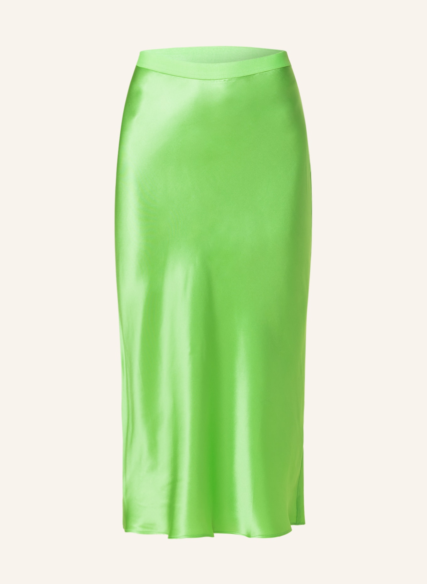 MRS & HUGS Silk skirt , Color: LIGHT GREEN(Image null)