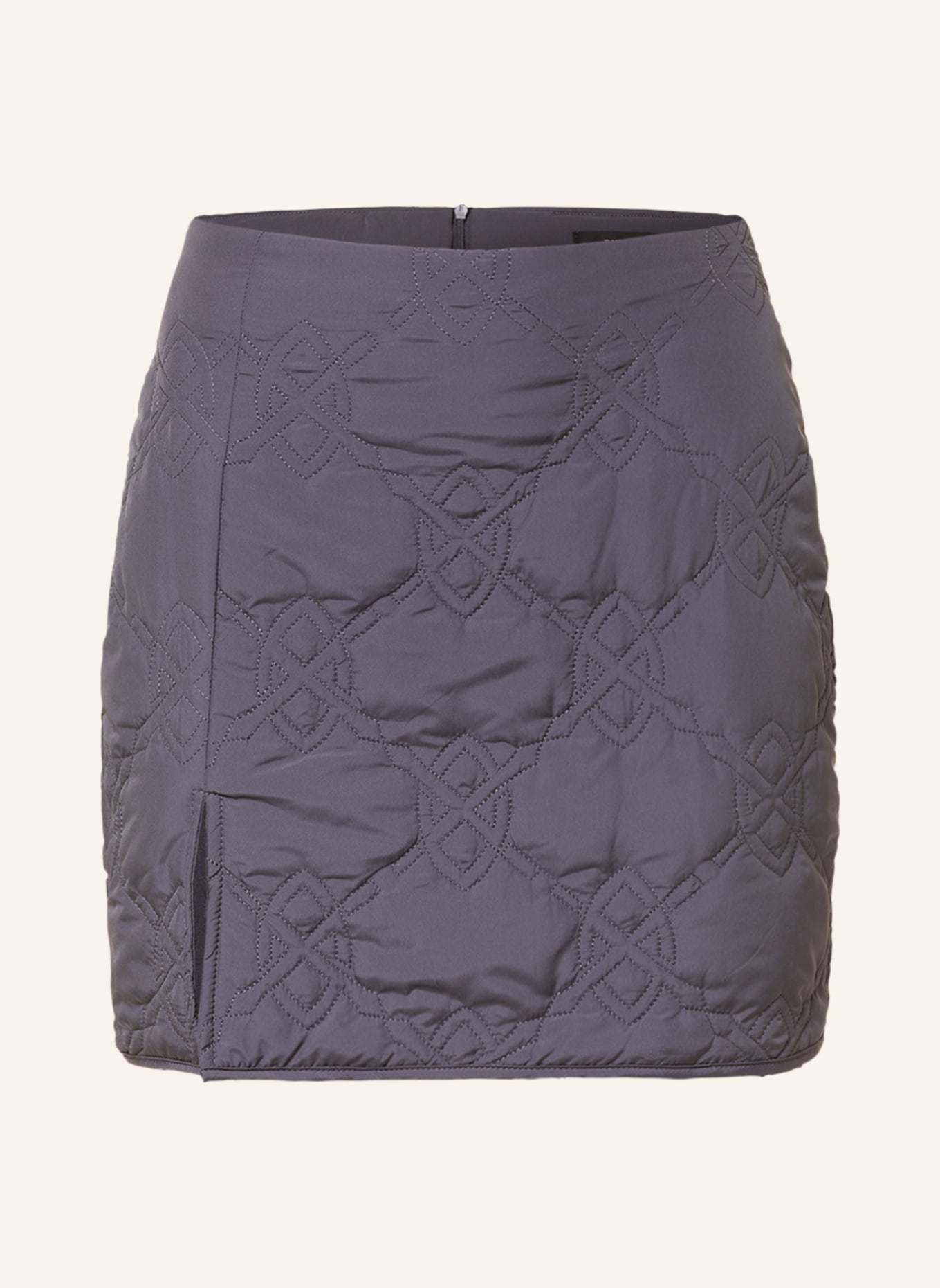DAILY PAPER Quilted skirt PHILIPA, Color: DARK GRAY (Image 1)