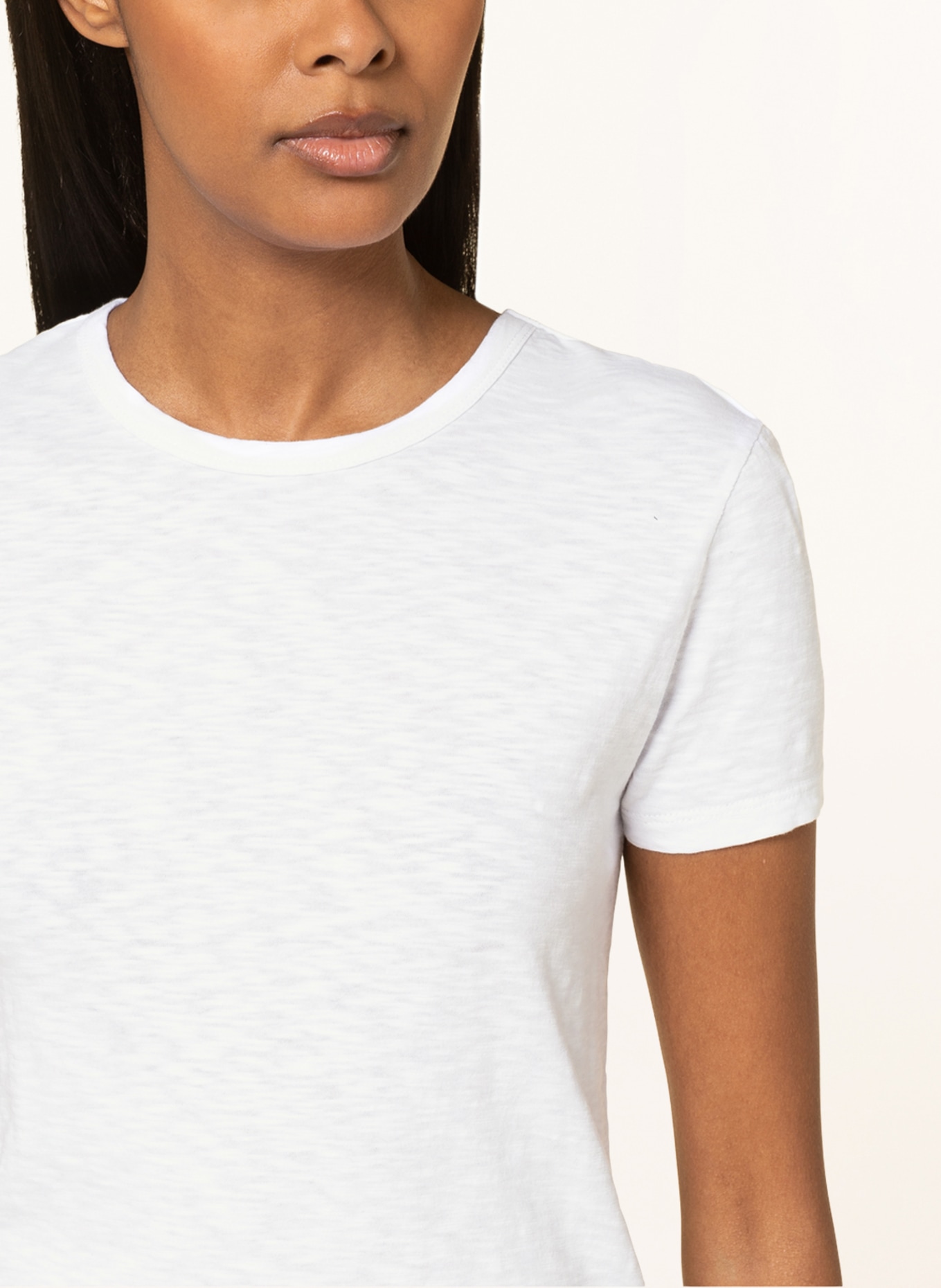 BOSS T-shirt ESLA , Color: WHITE (Image 4)