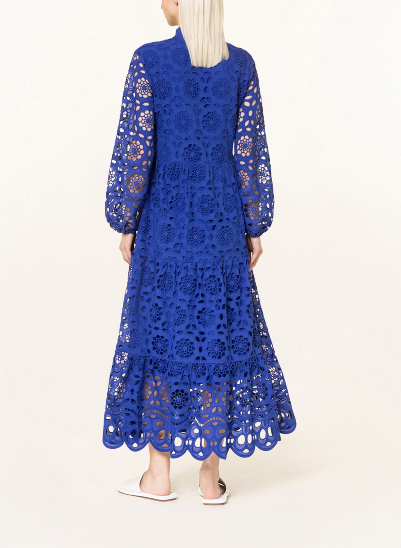 MRS & HUGS Dress made of lace, Color: BLUE (Image 3)