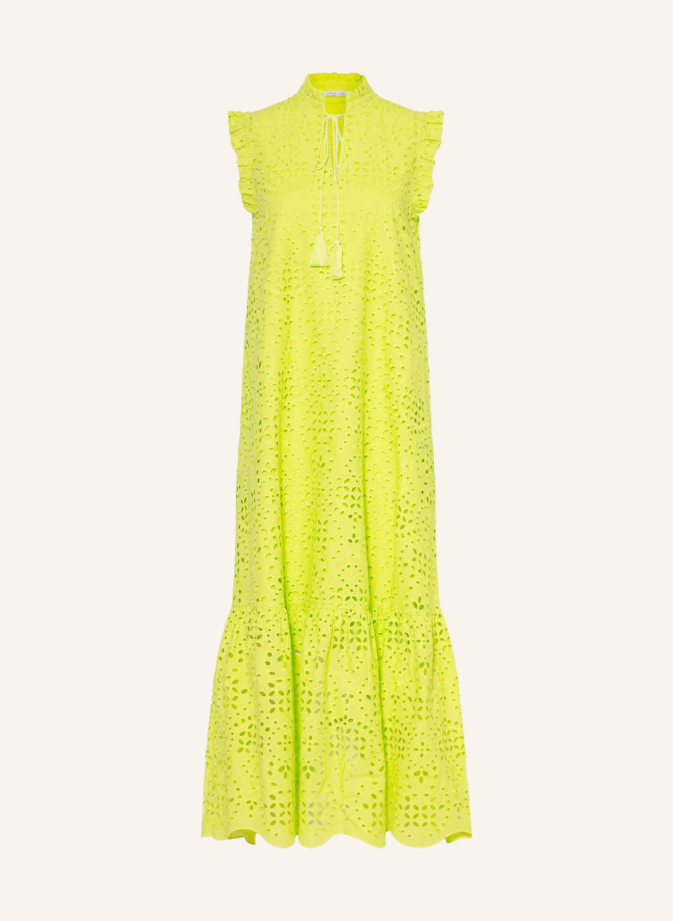 MRS & HUGS Dress made of lace, Color: LIGHT GREEN (Image 1)