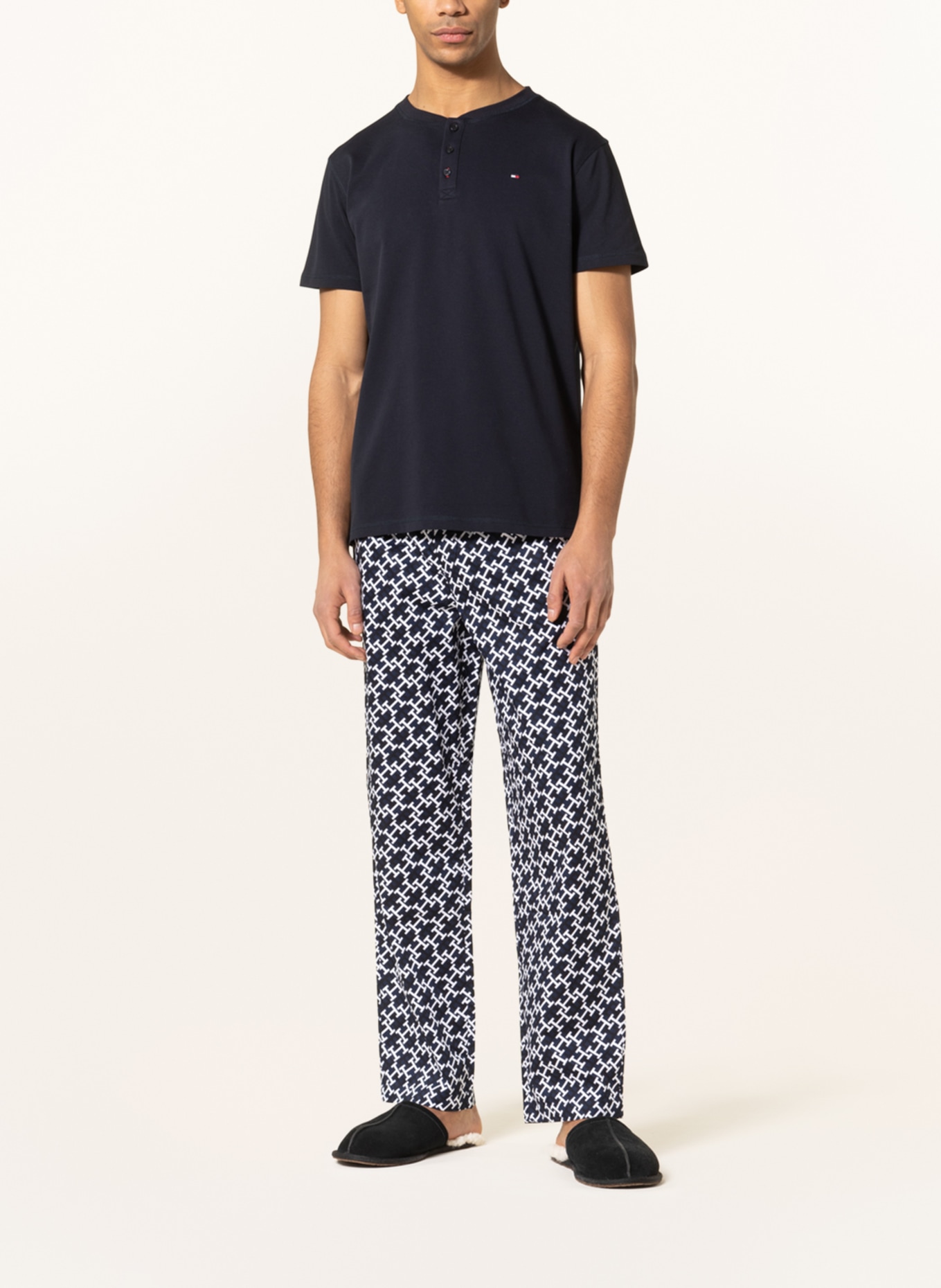 TOMMY HILFIGER Pajama shirt, Color: DARK BLUE (Image 2)