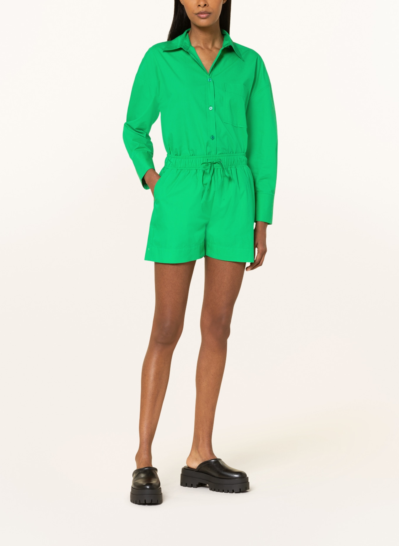 MRS & HUGS Shorts, Color: GREEN (Image 2)